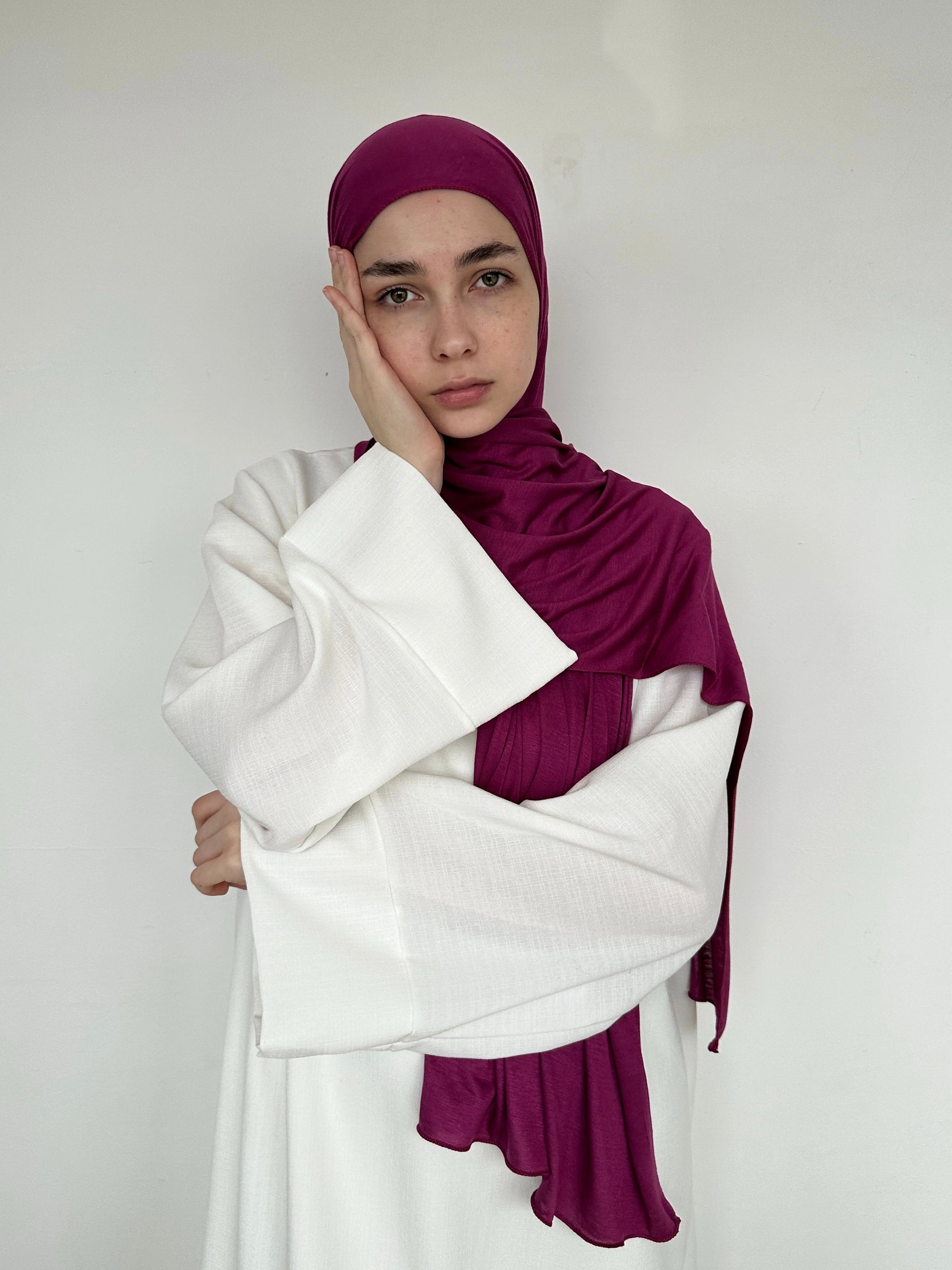 HIJAB JERSEY FUCHSIA