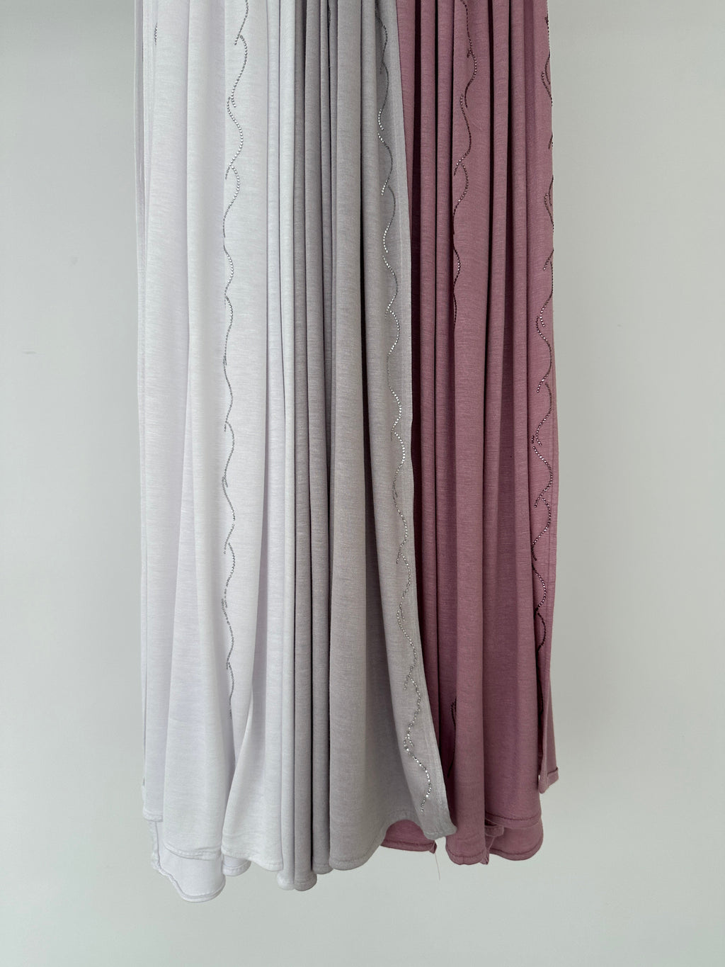 HIJAB JERSEY LUX STRASS ROSE