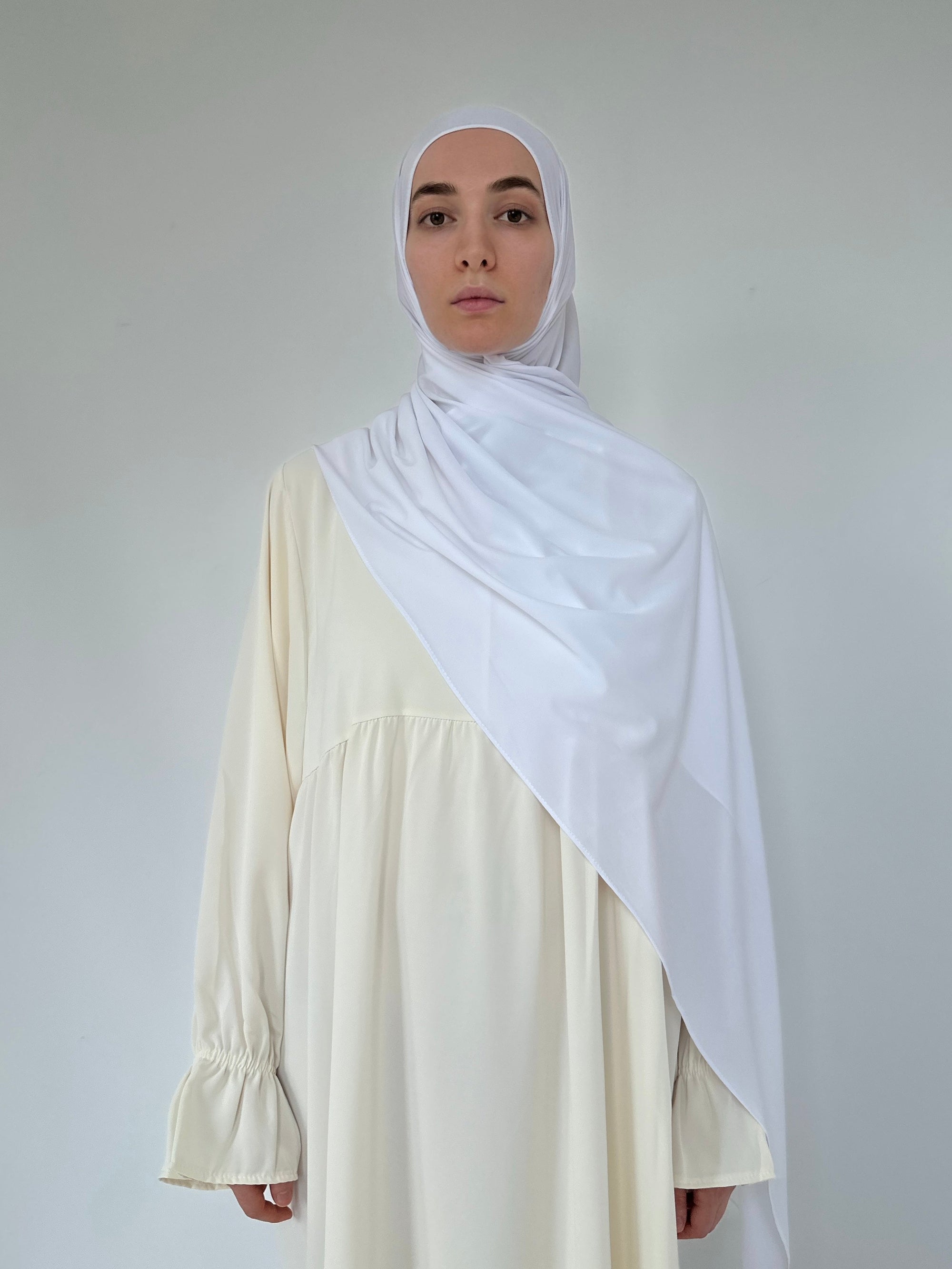 HIJAB JERSEY PLUME