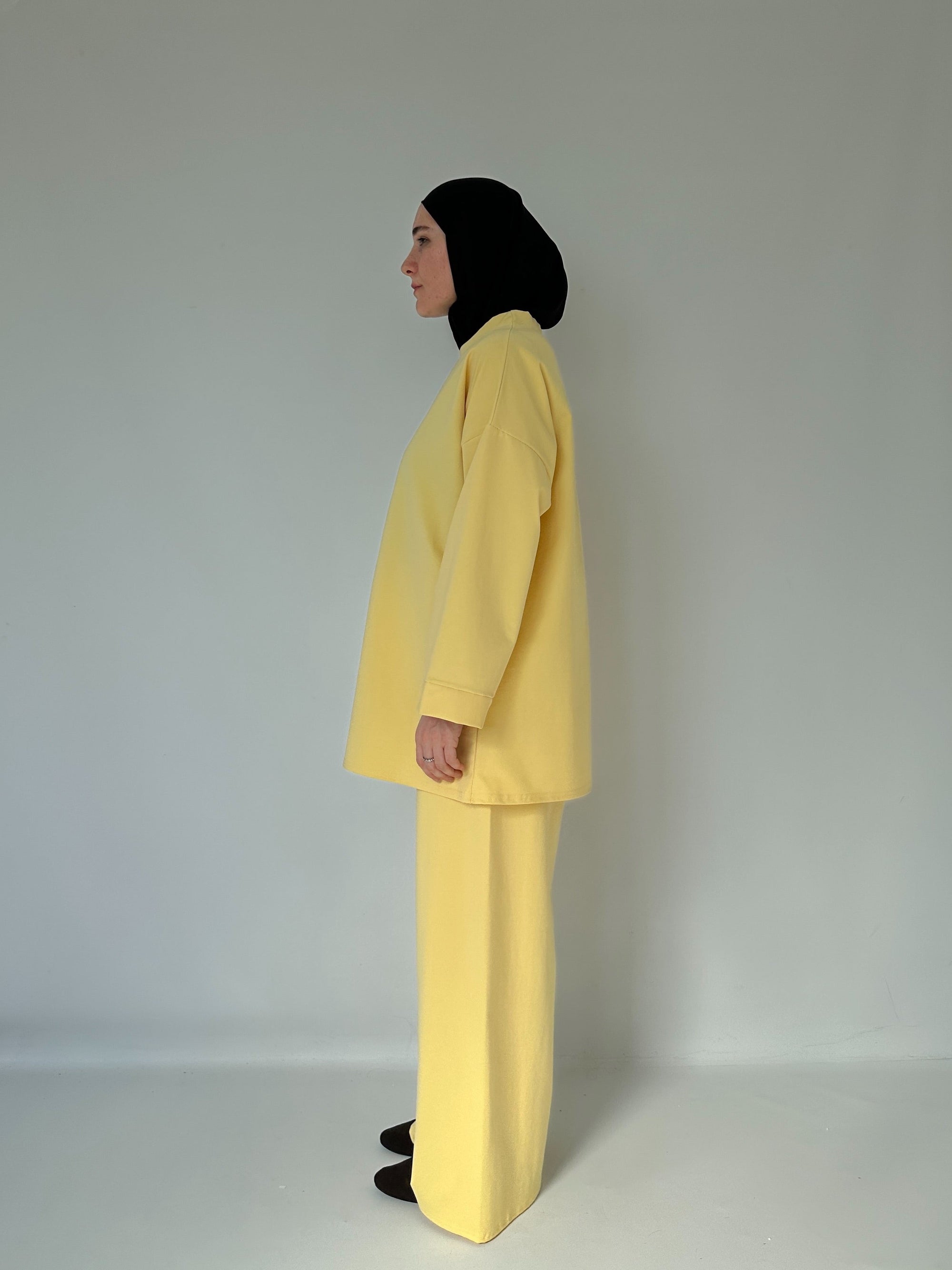 T-SHIRT OVERSIZE CITRON