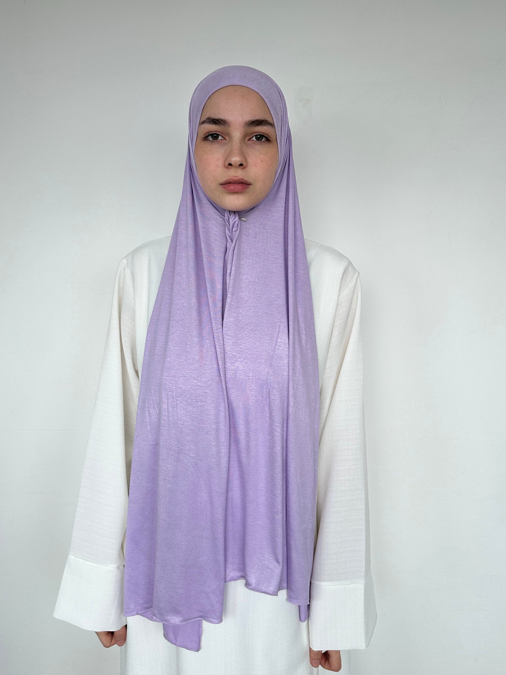 HIJAB JERSEY LILAS
