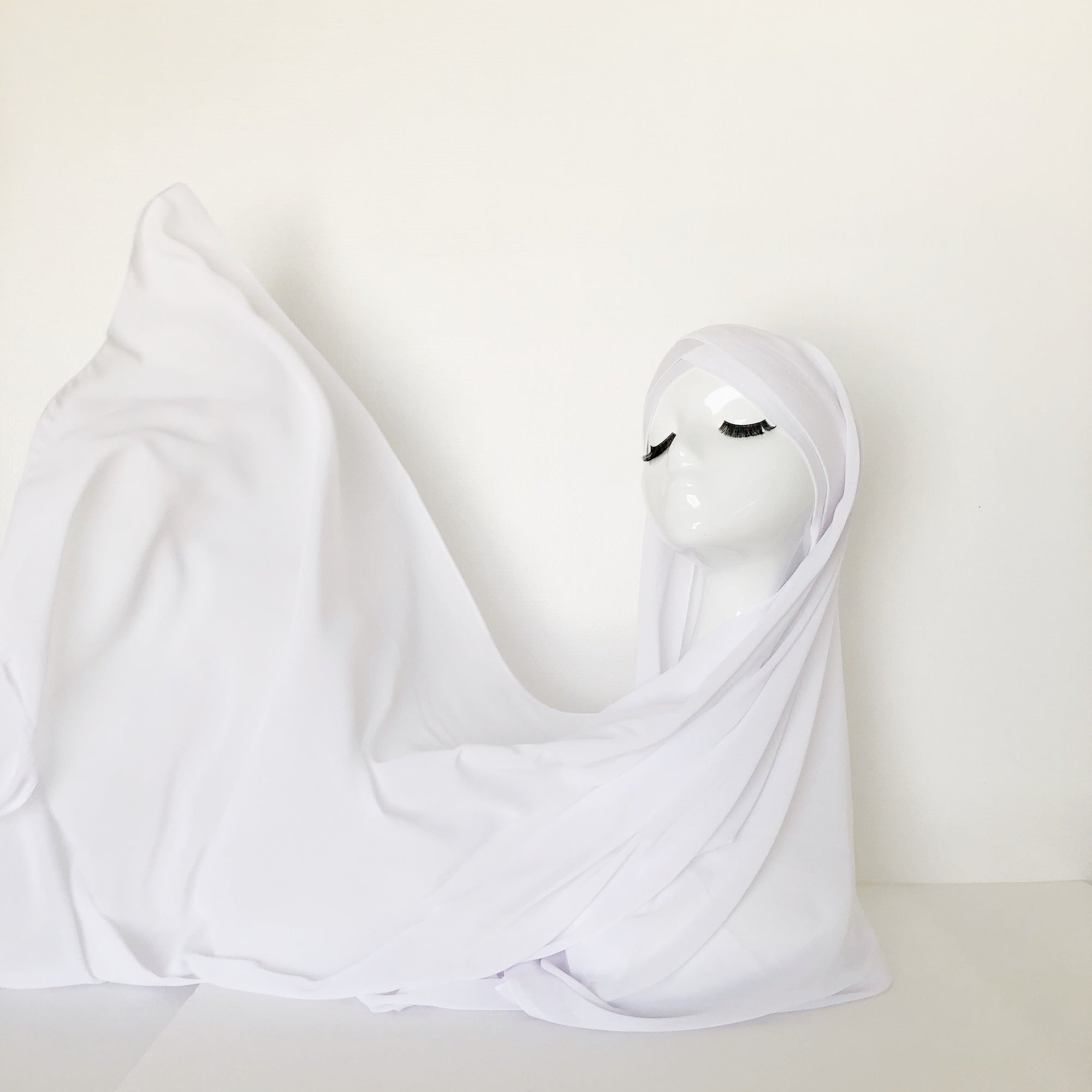 HIJAB À ENFILER CRÈME