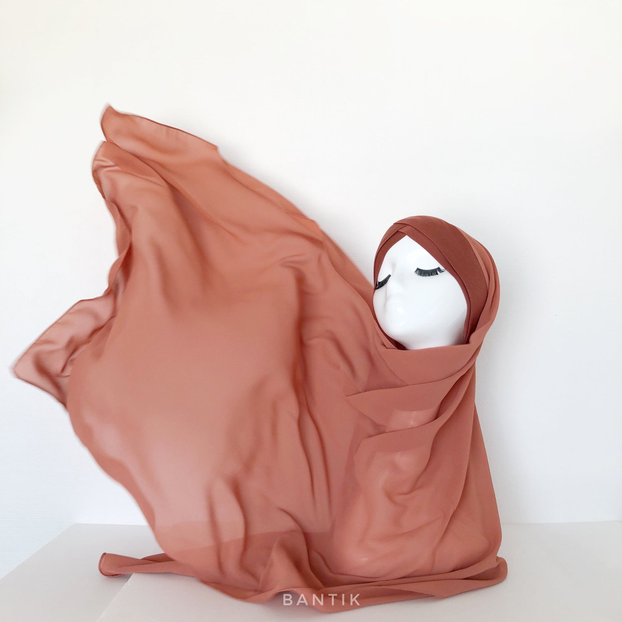 HIJAB À ENFILER CITROUILLE