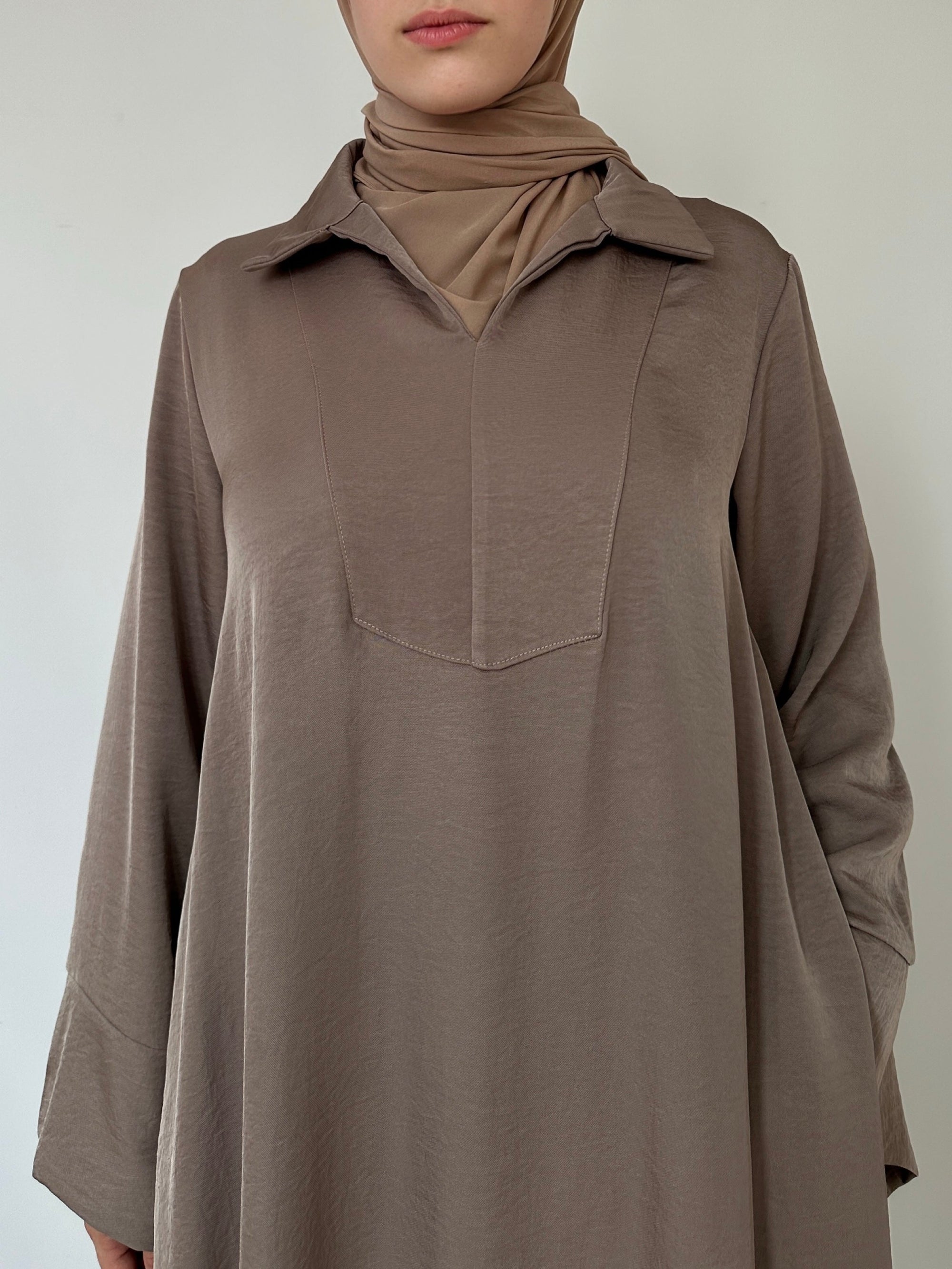 ABAYA AURA TAUPE