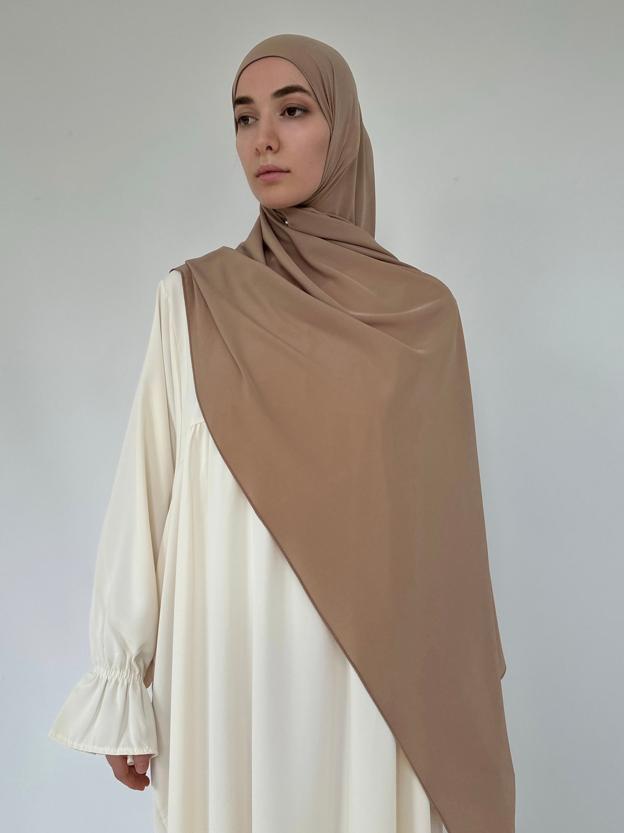 HIJAB JERSEY PLUME