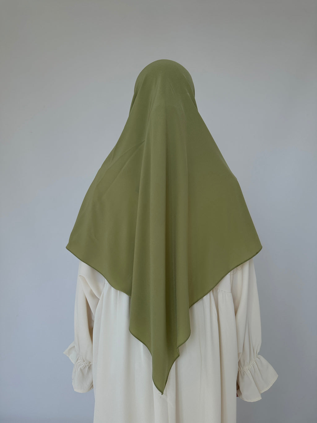 HIJAB CARRÉ JERSEY PLUME