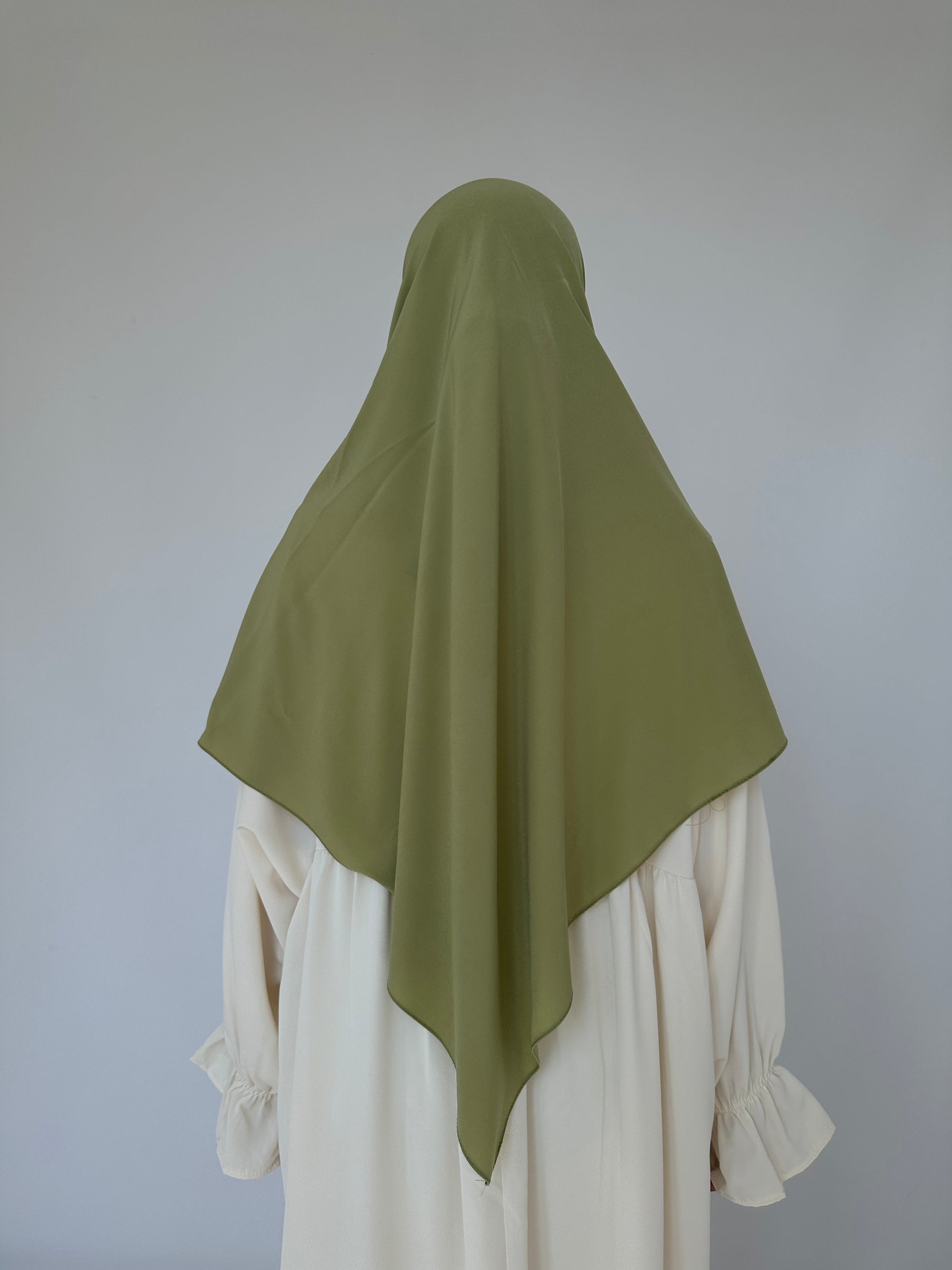 HIJAB CARRÉ JERSEY PLUME