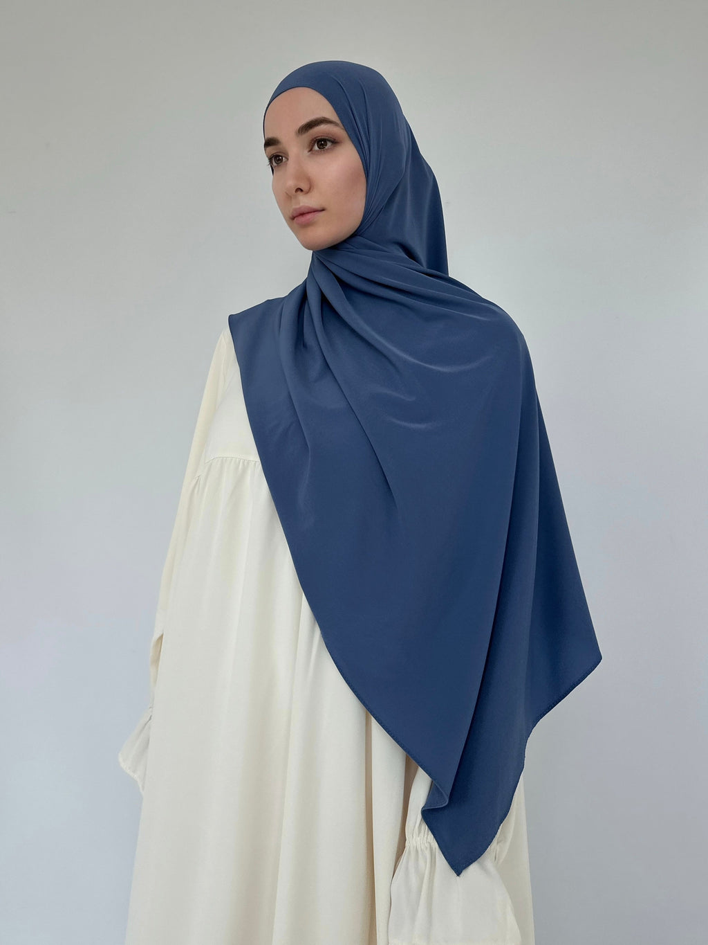 HIJAB JERSEY PLUME