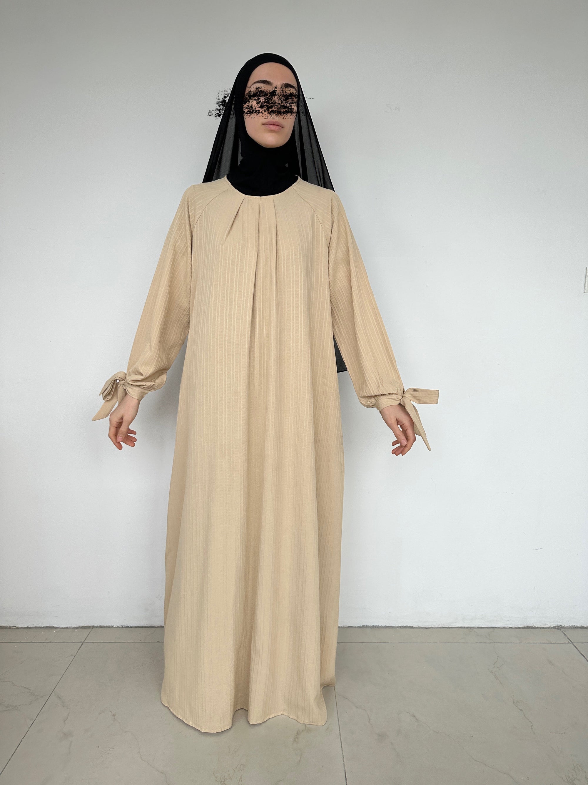 ROBE LONGUE ESSMA BEIGE