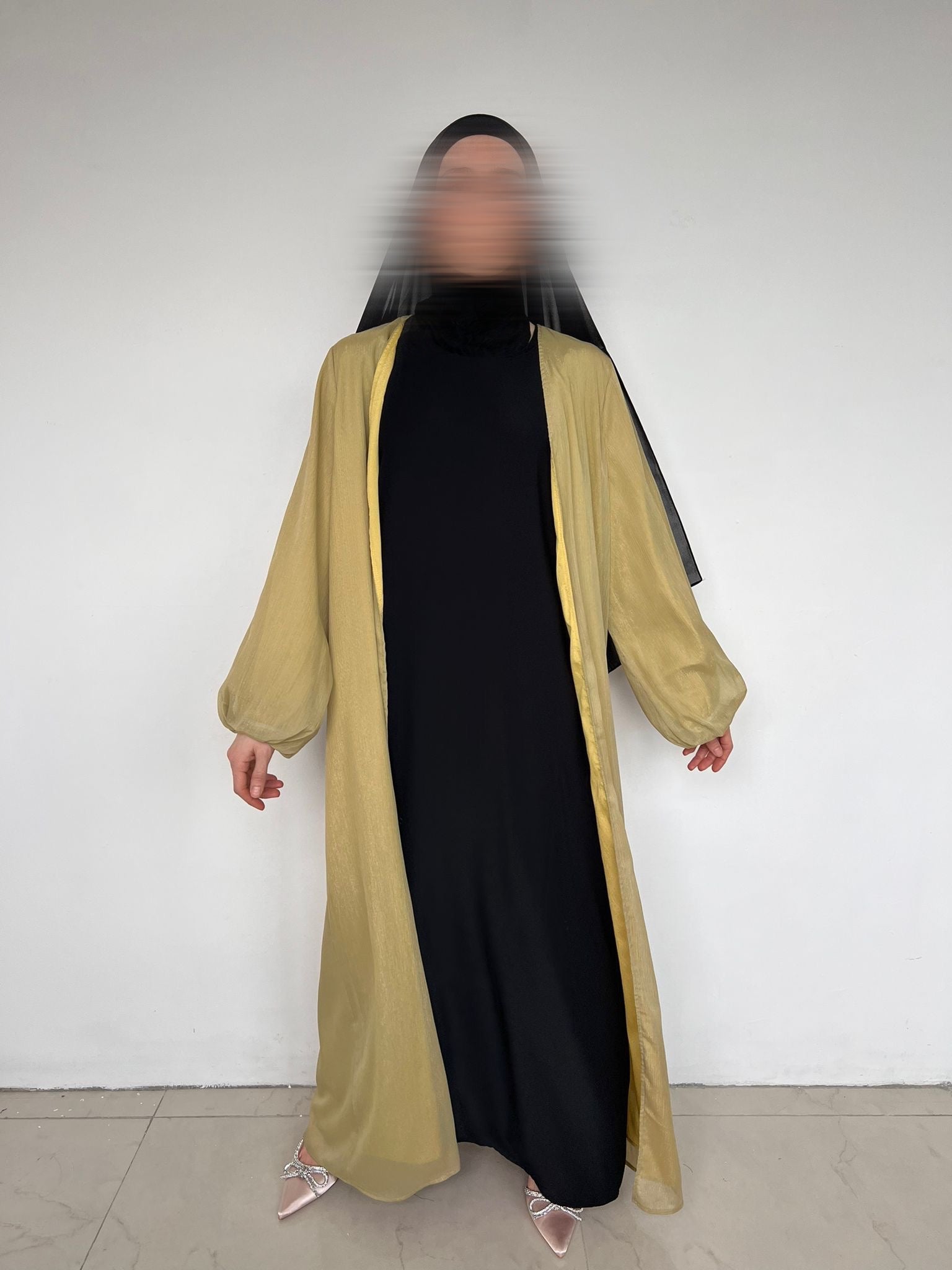 KIMONO DEUX PIÈCES DORÉ