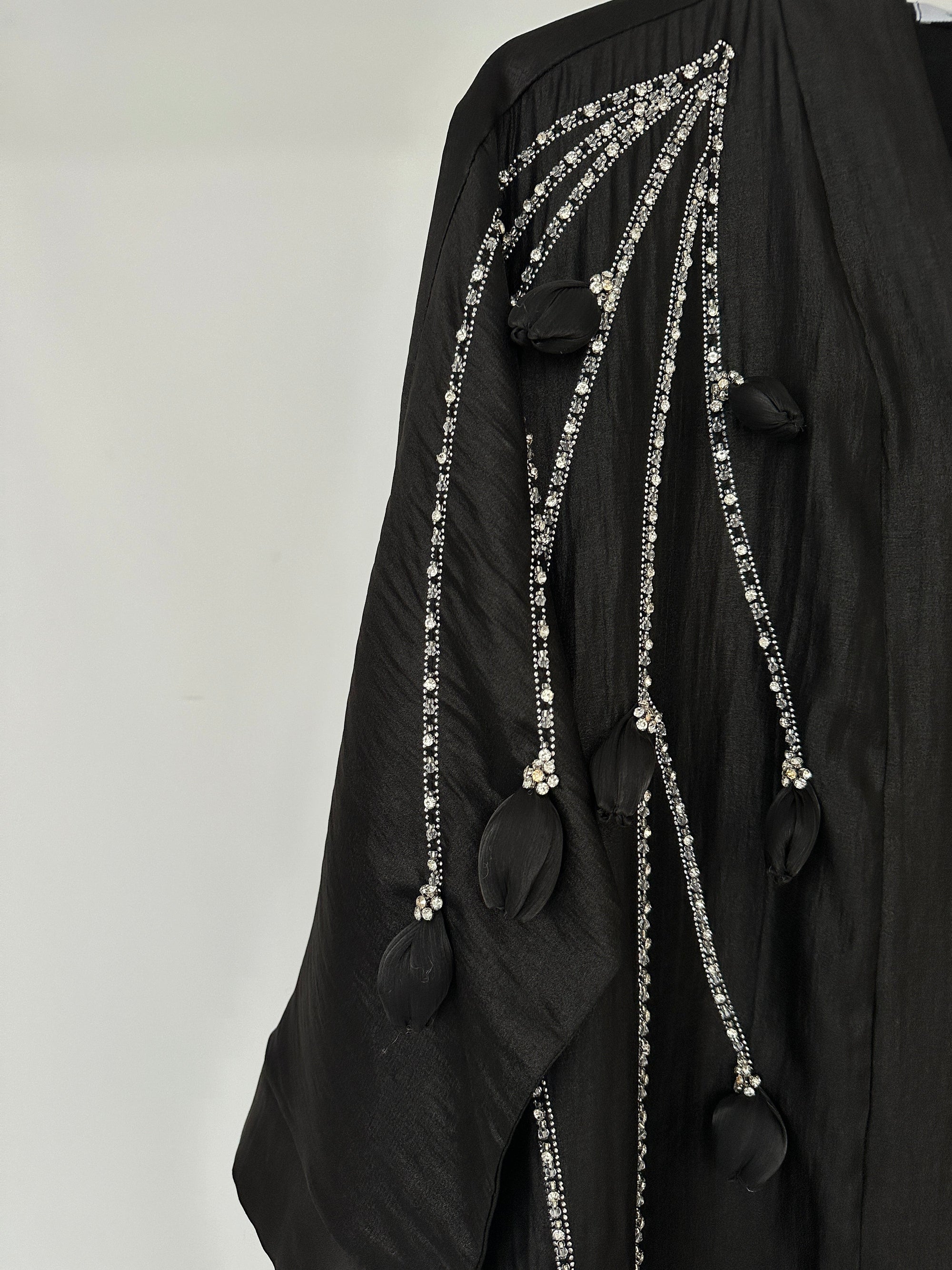 KIMONO STRASS NOIR