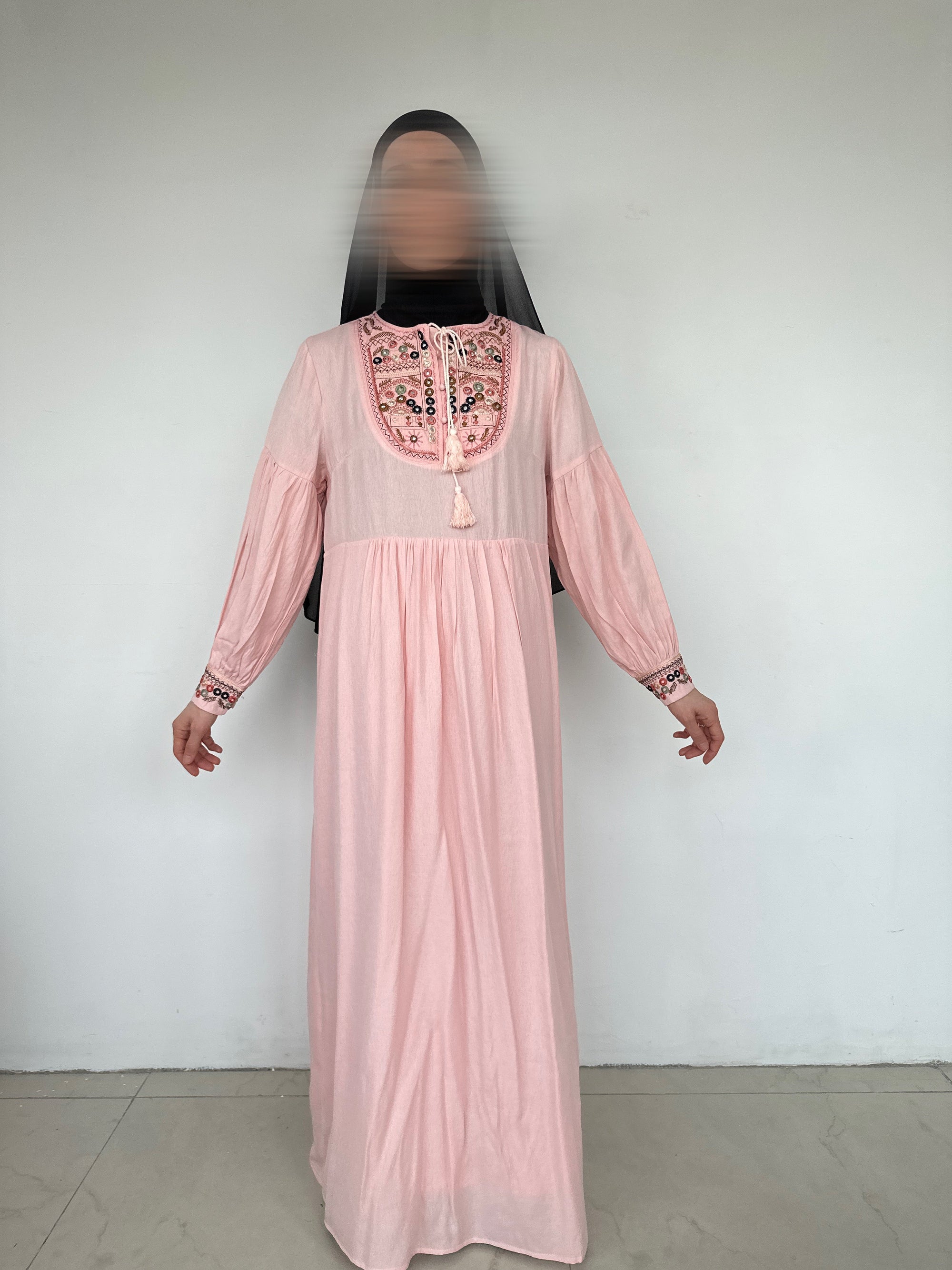 ROBE BOHÈME ROSE