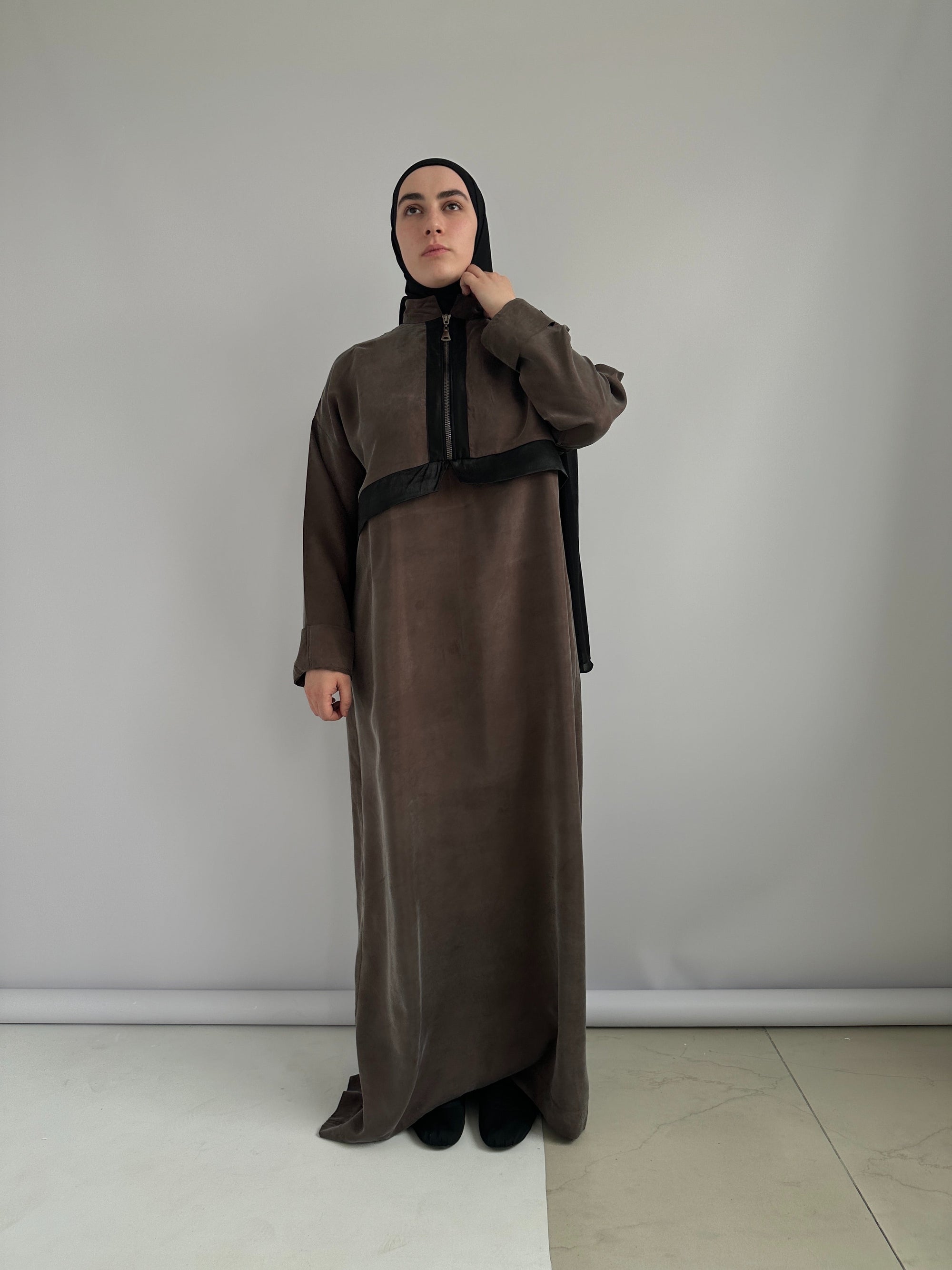 ROBE LINAE TAUPE