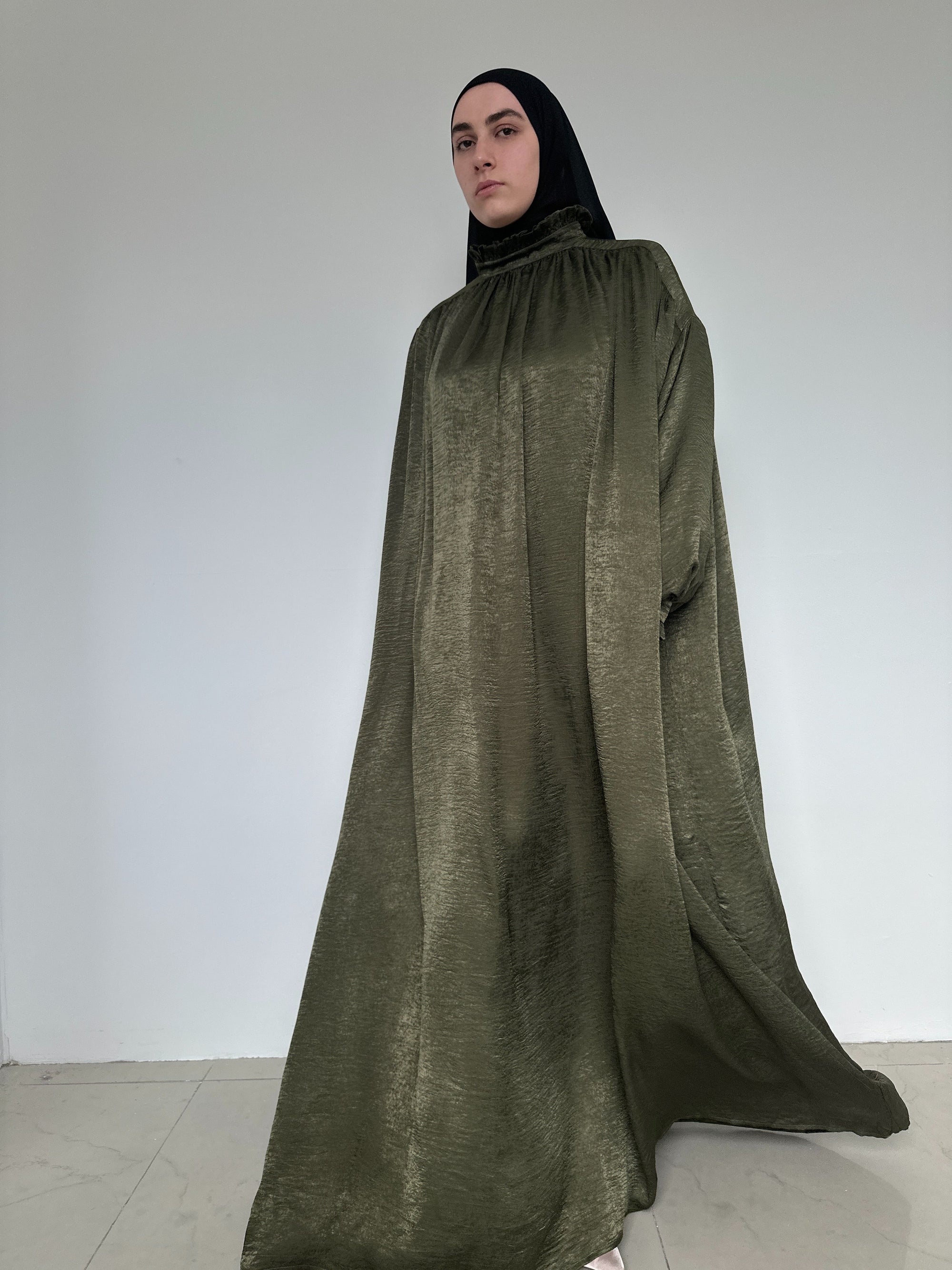 ABAYA SELENE KAKI