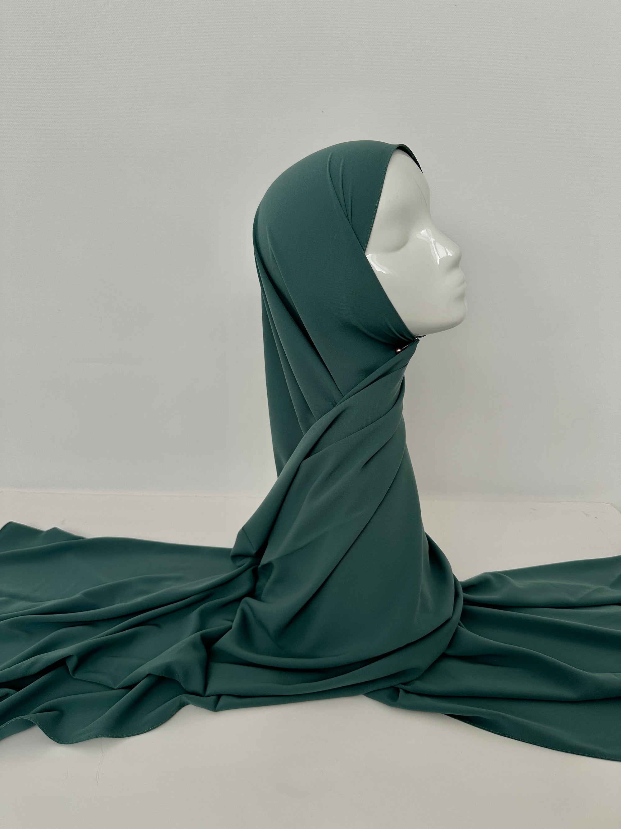 HIJAB SOIE DE MÉDINE CÉLADON