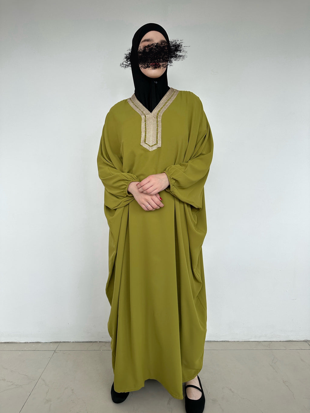DJELLABA AYA OLIVE