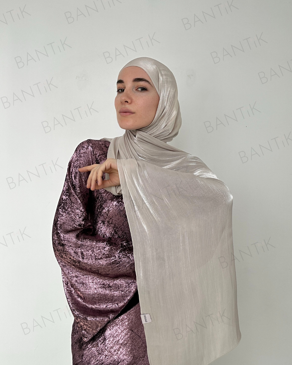 HIJAB LUX ORGANZA À ENFILER