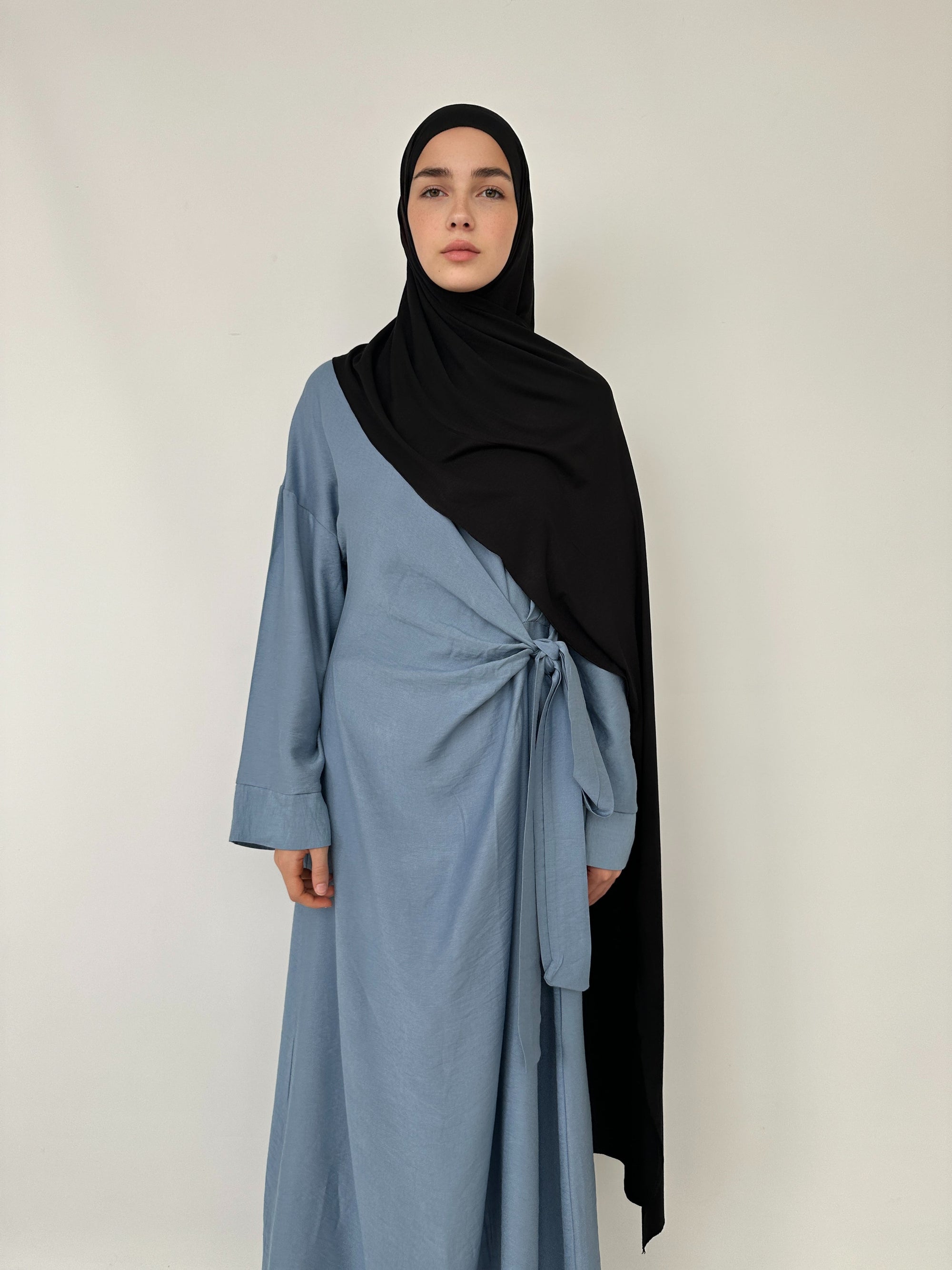 HIJAB JERSEY À ENFILER NOIR