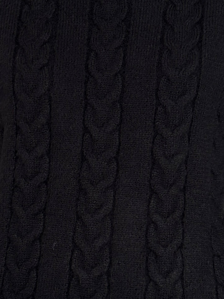 ENSEMBLE JUPE ET PULL NOIR