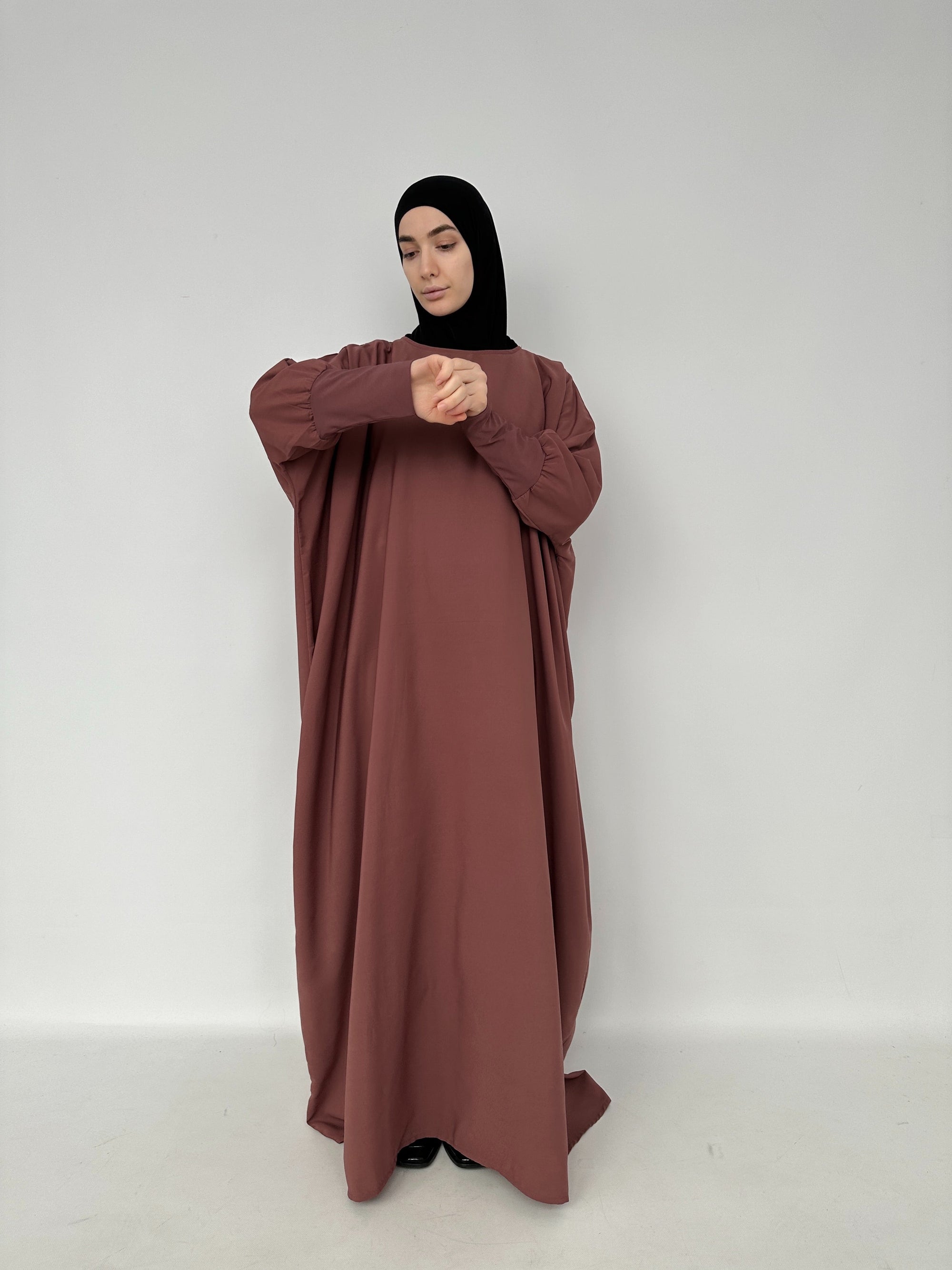 ABAYA SAMAL ROSE TERRE