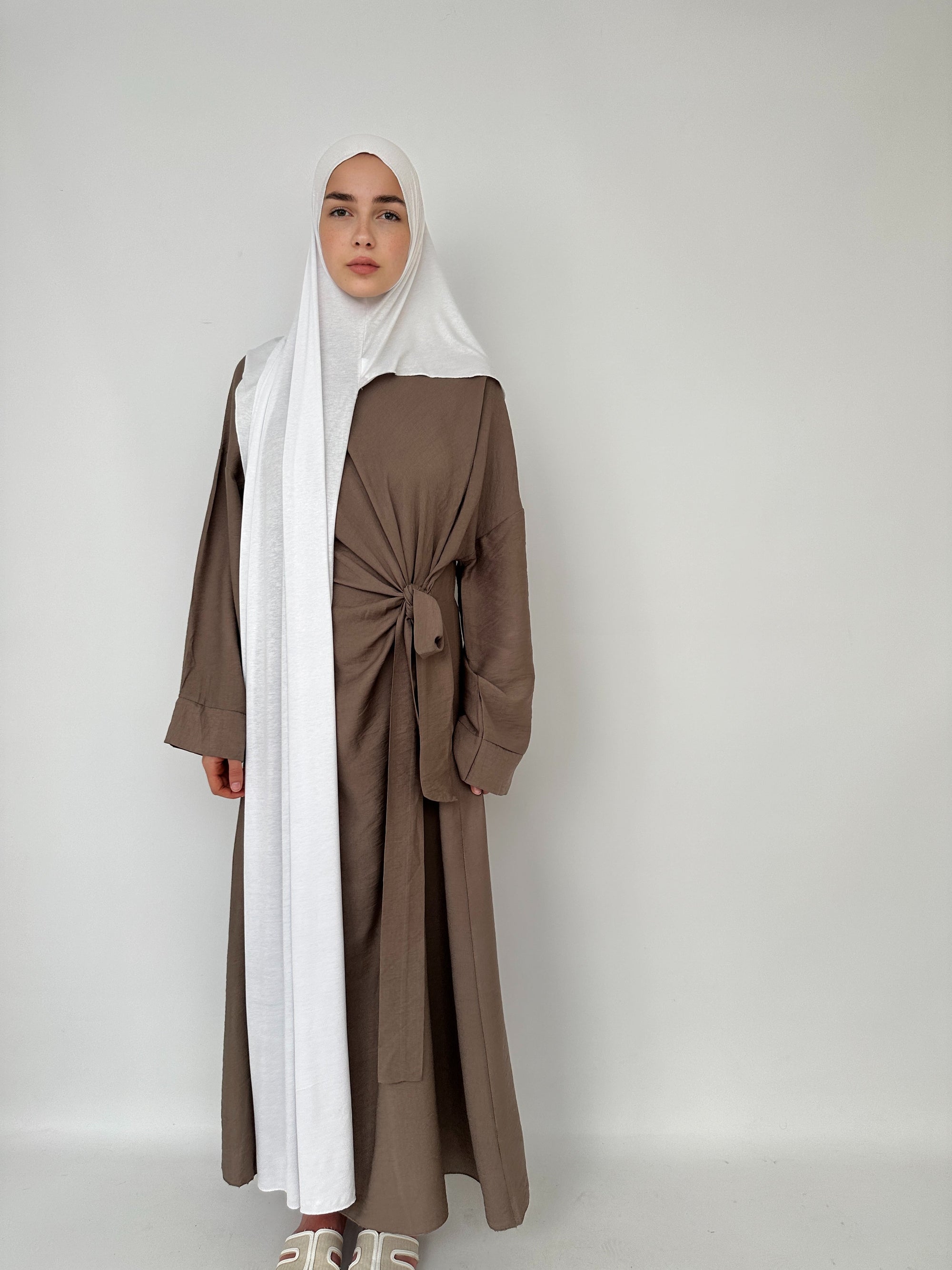 HIJAB JERSEY À ENFILER BLANC