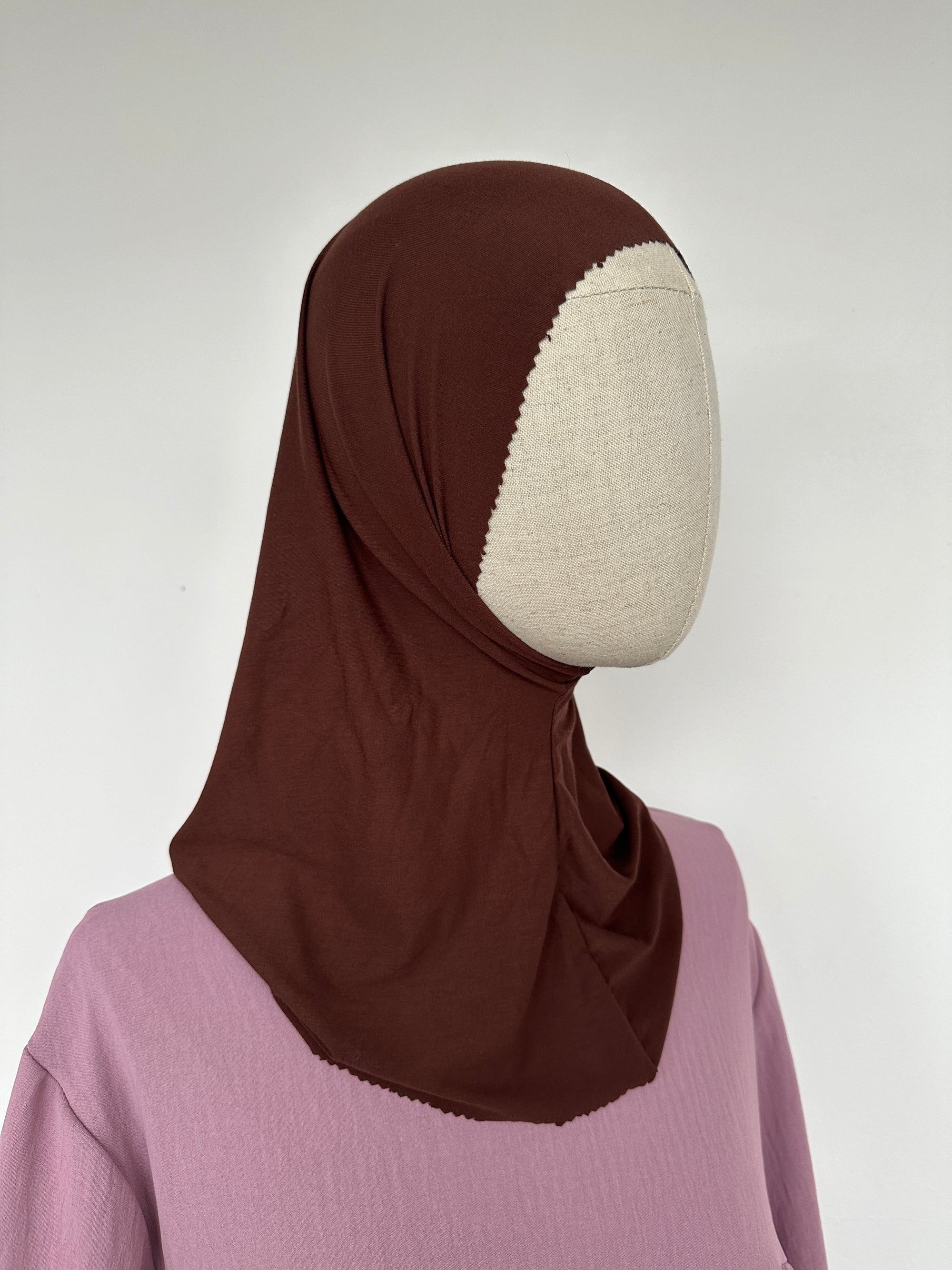 CAGOULE SOUS HIJAB CHOCOLAT