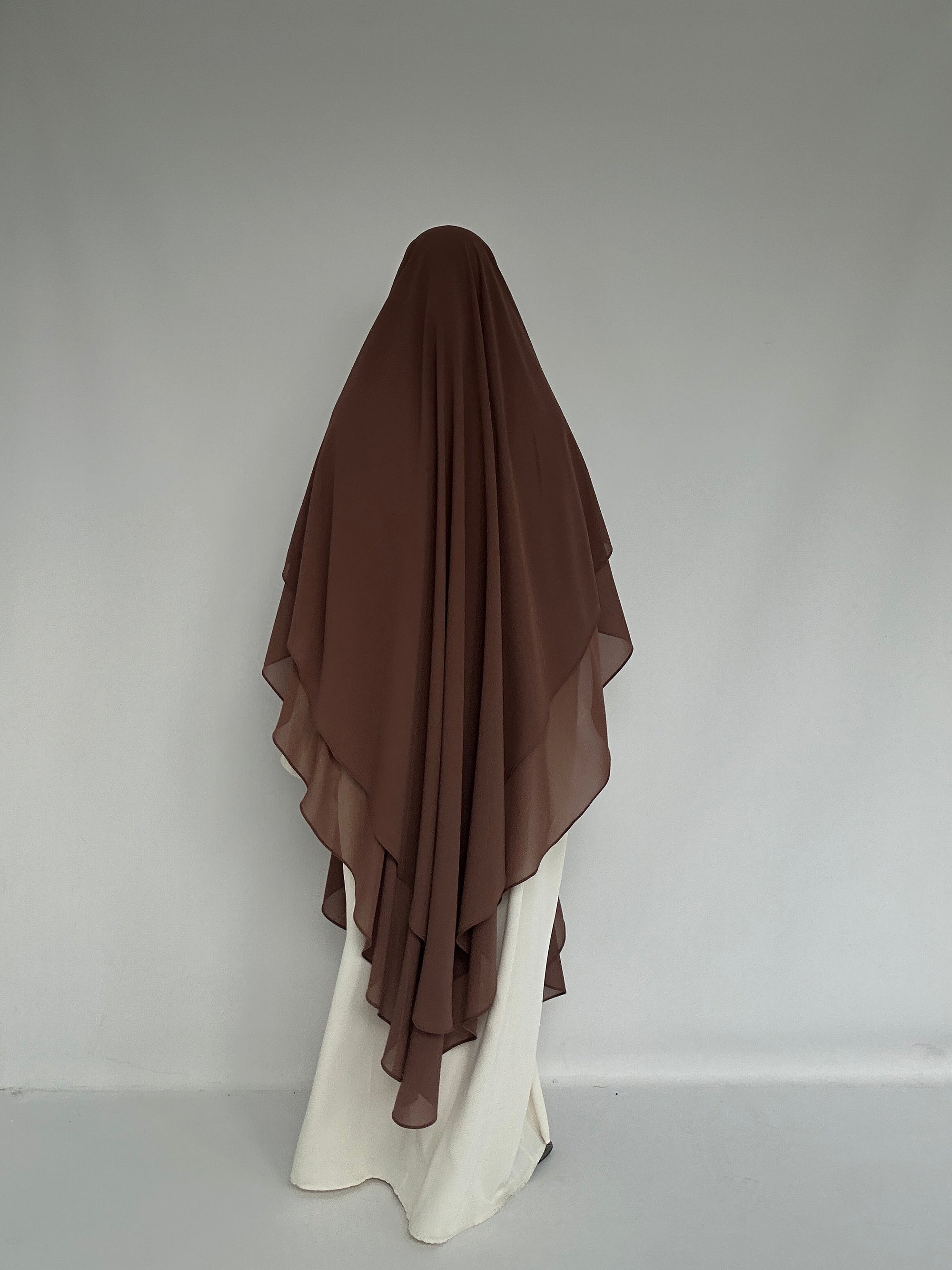KHIMAR XXL MOUSSELINE TERRACOTTA