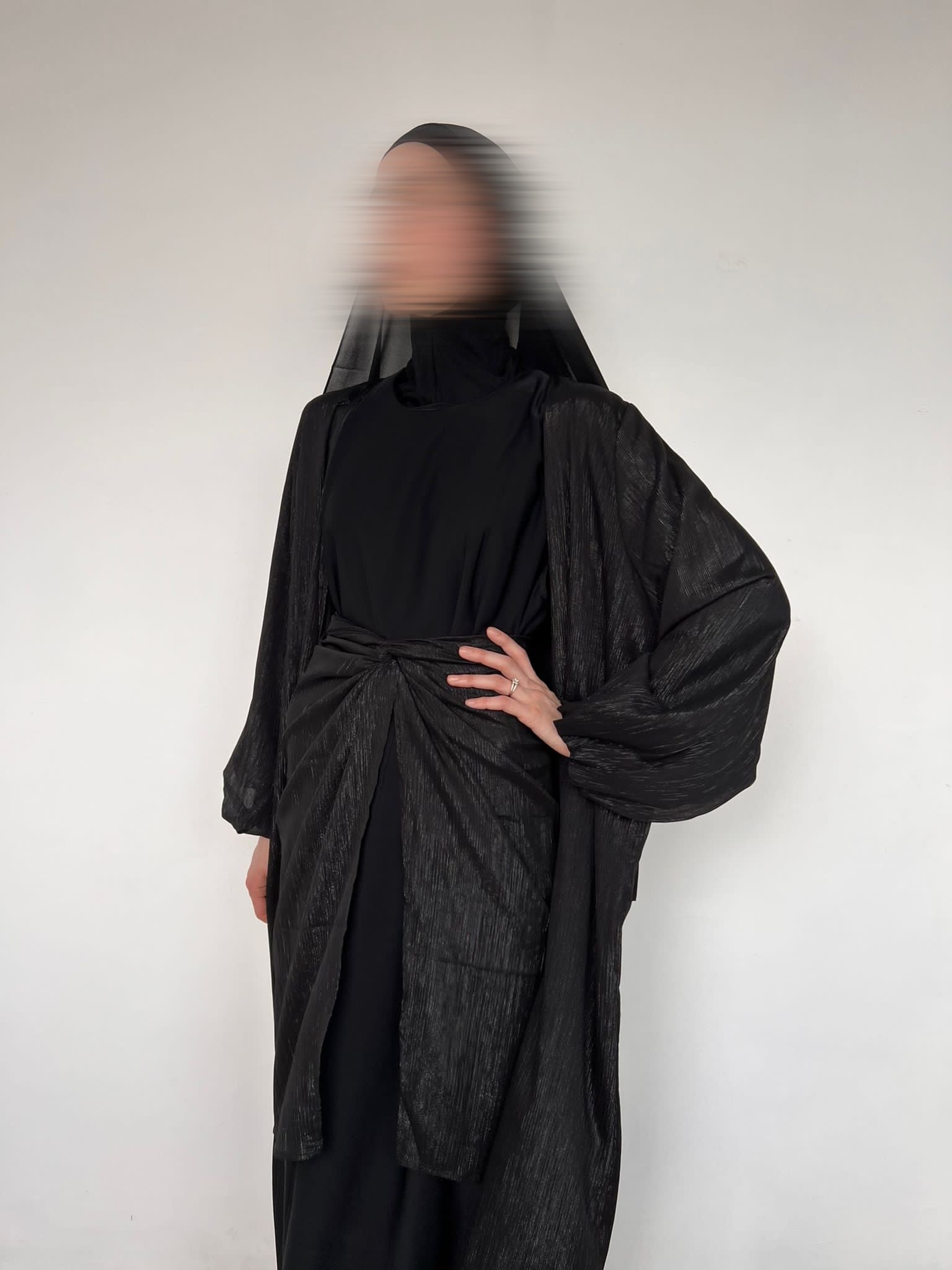 KIMONO DEUX PIÈCES NOIR