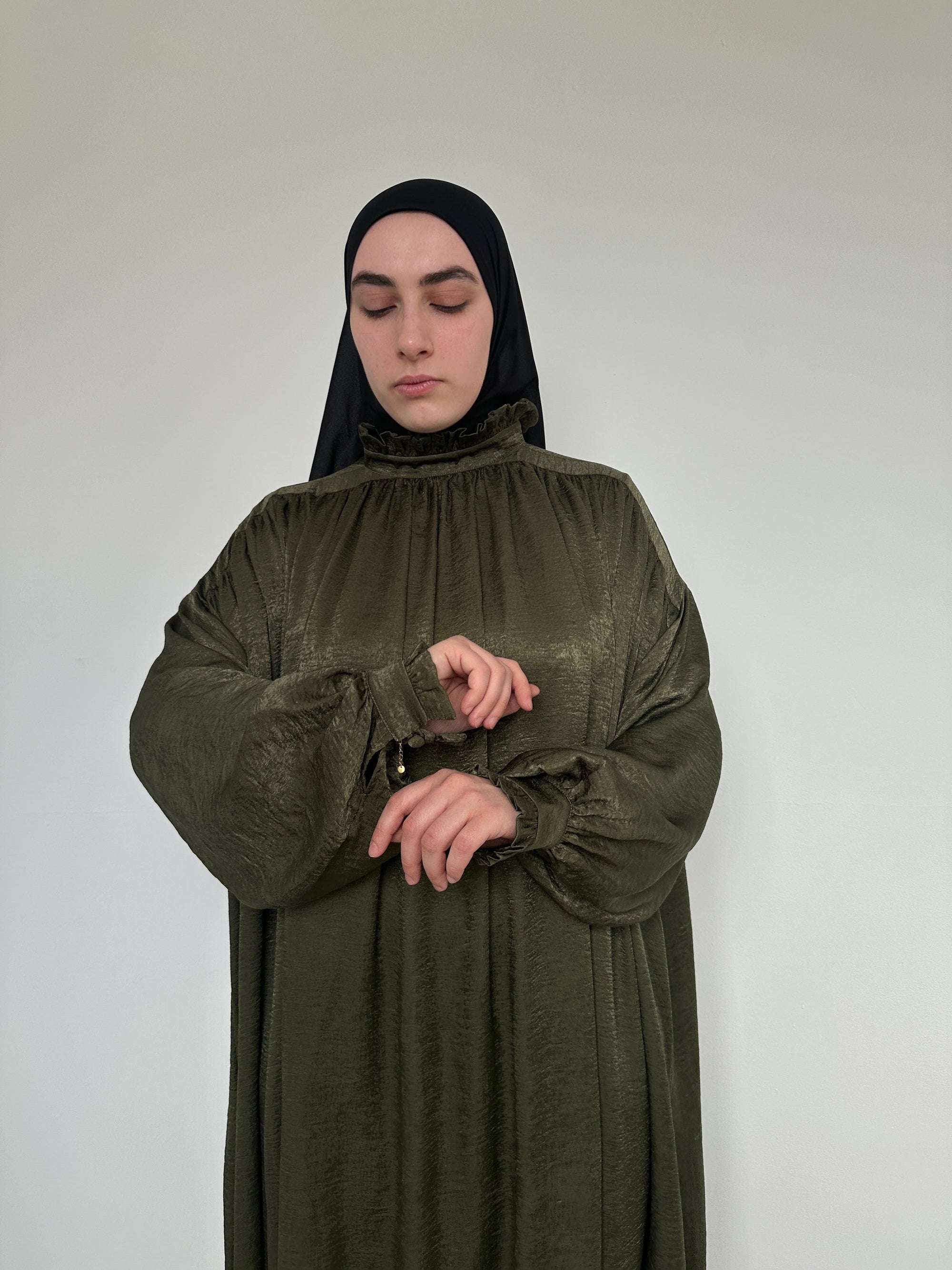 ABAYA SELENE KAKI