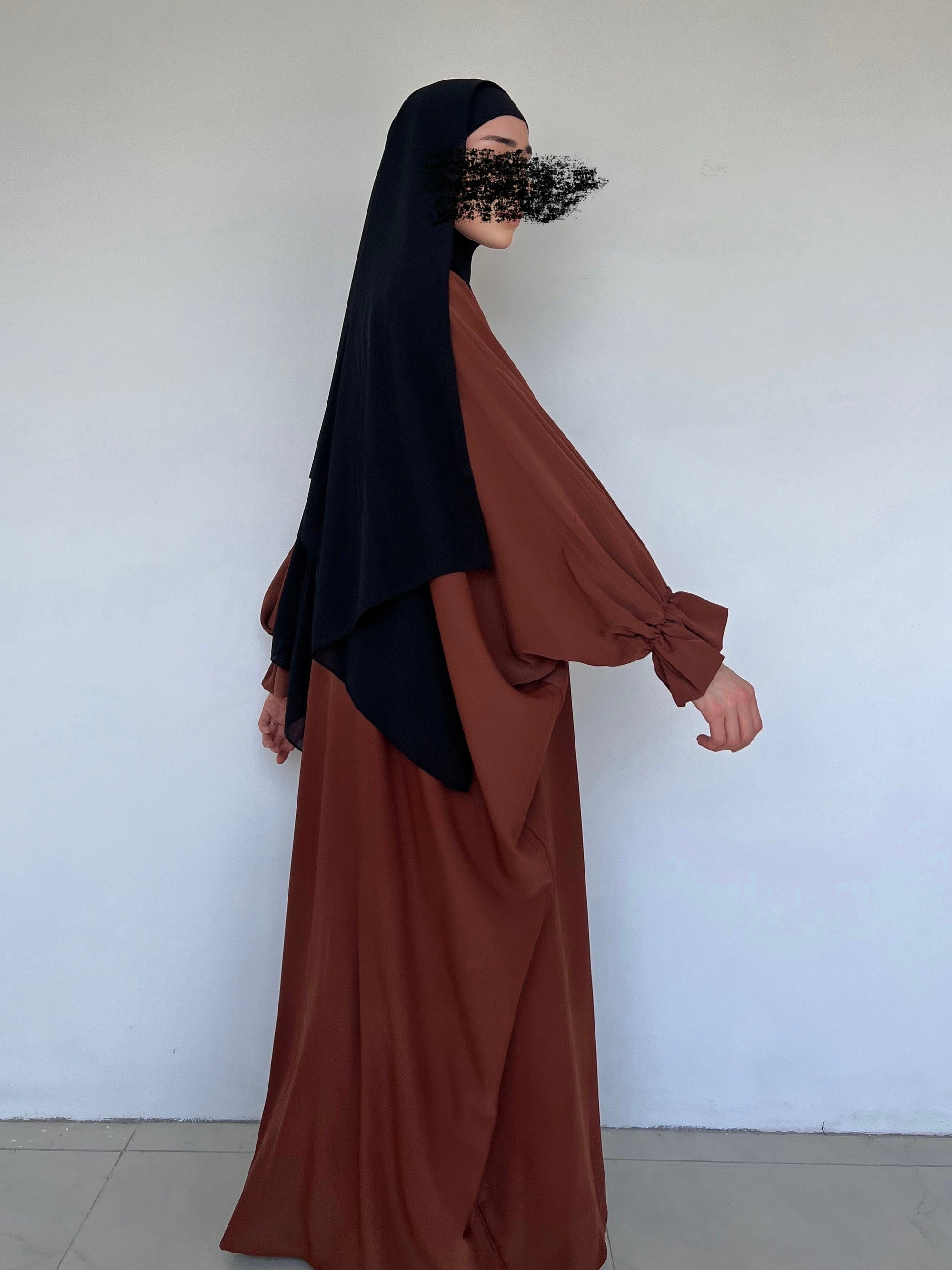 ABAYA TULIPE CARAMEL