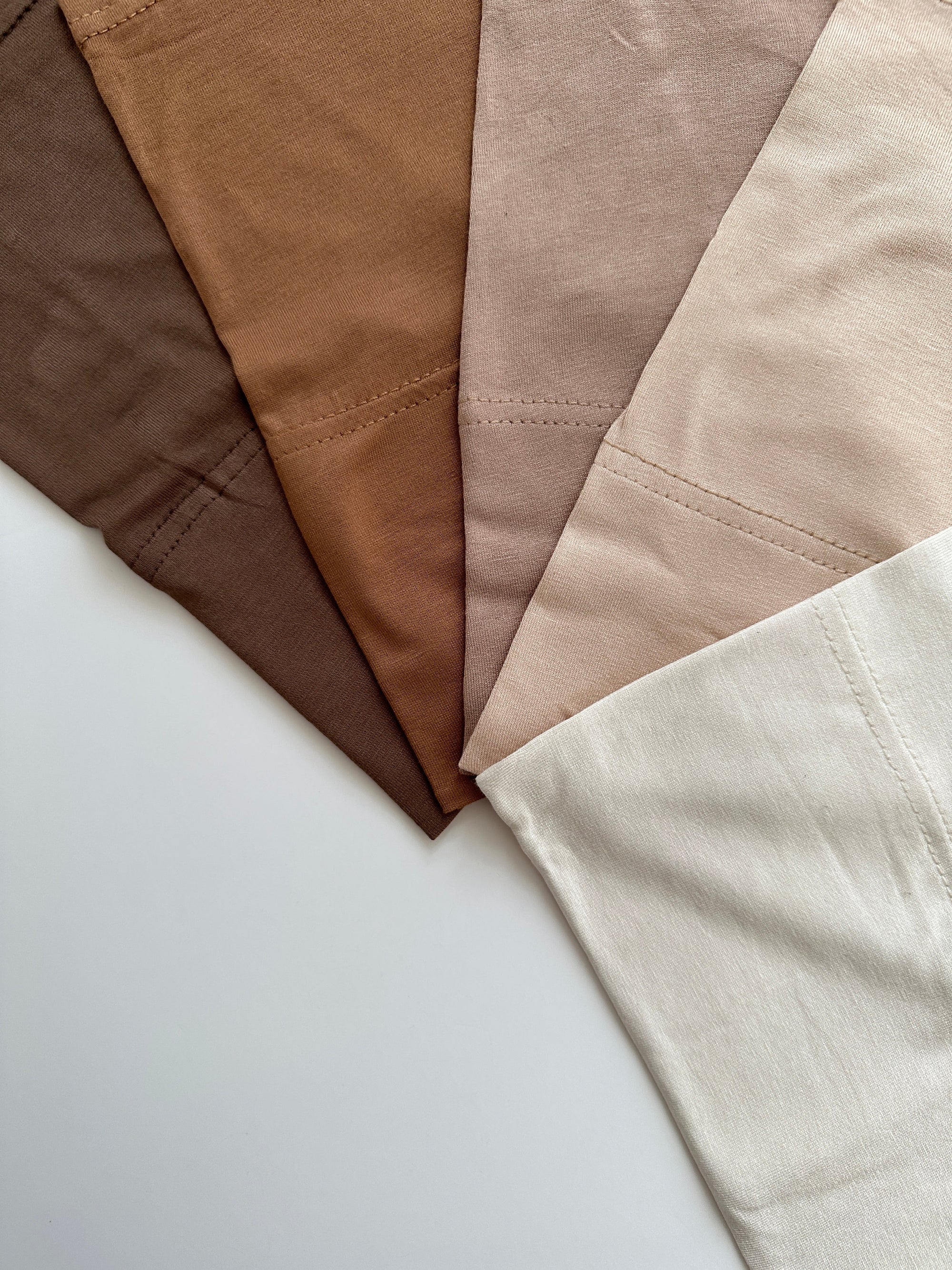 BONNET TUBE JERSEY MARRON