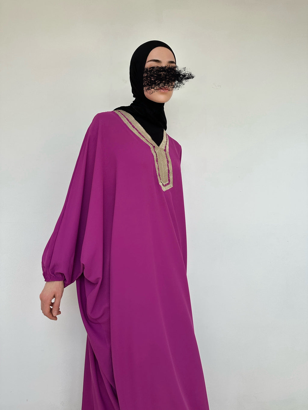 DJELLABA AYA FUCHSIA