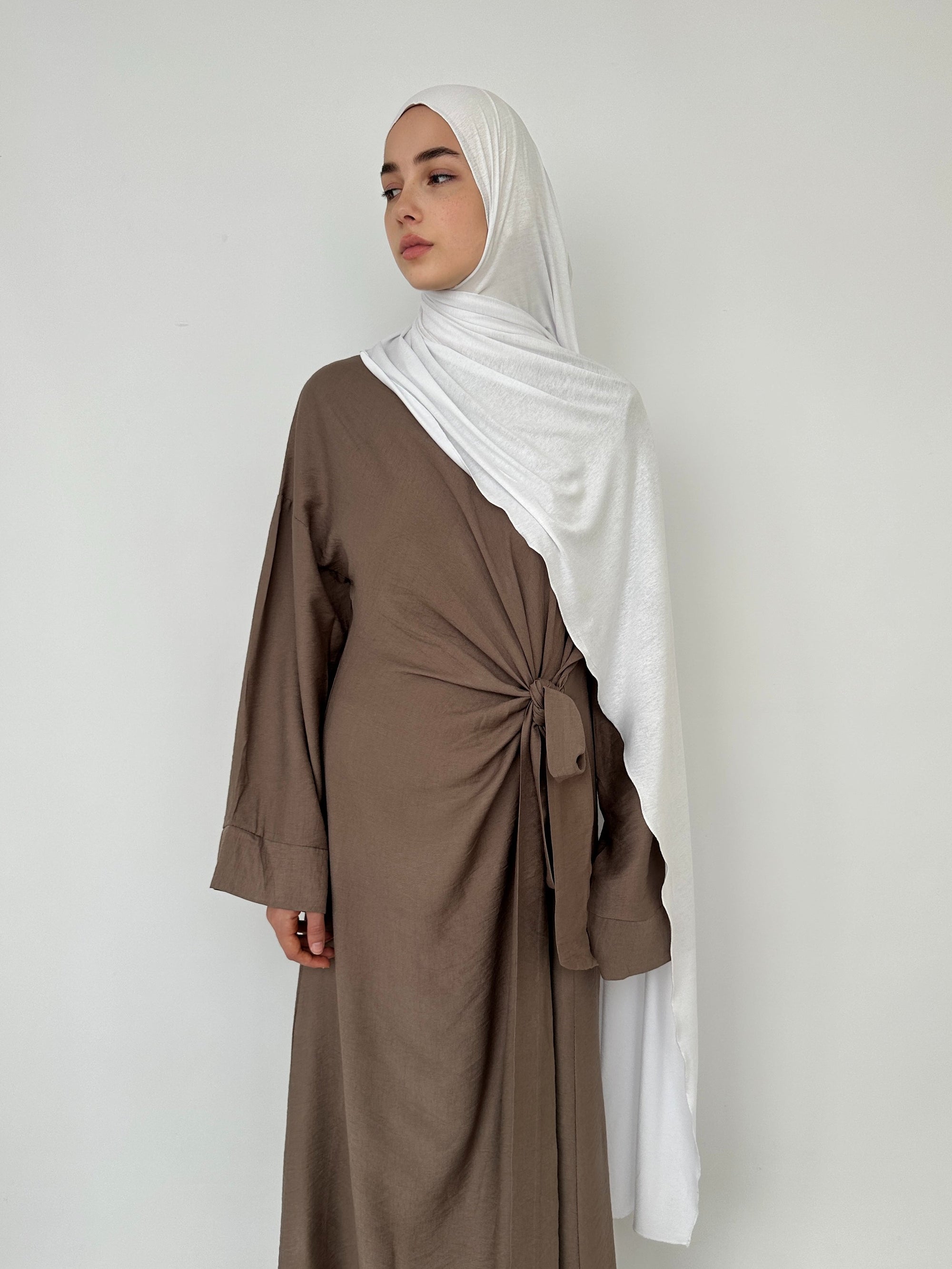 HIJAB JERSEY À ENFILER BLANC