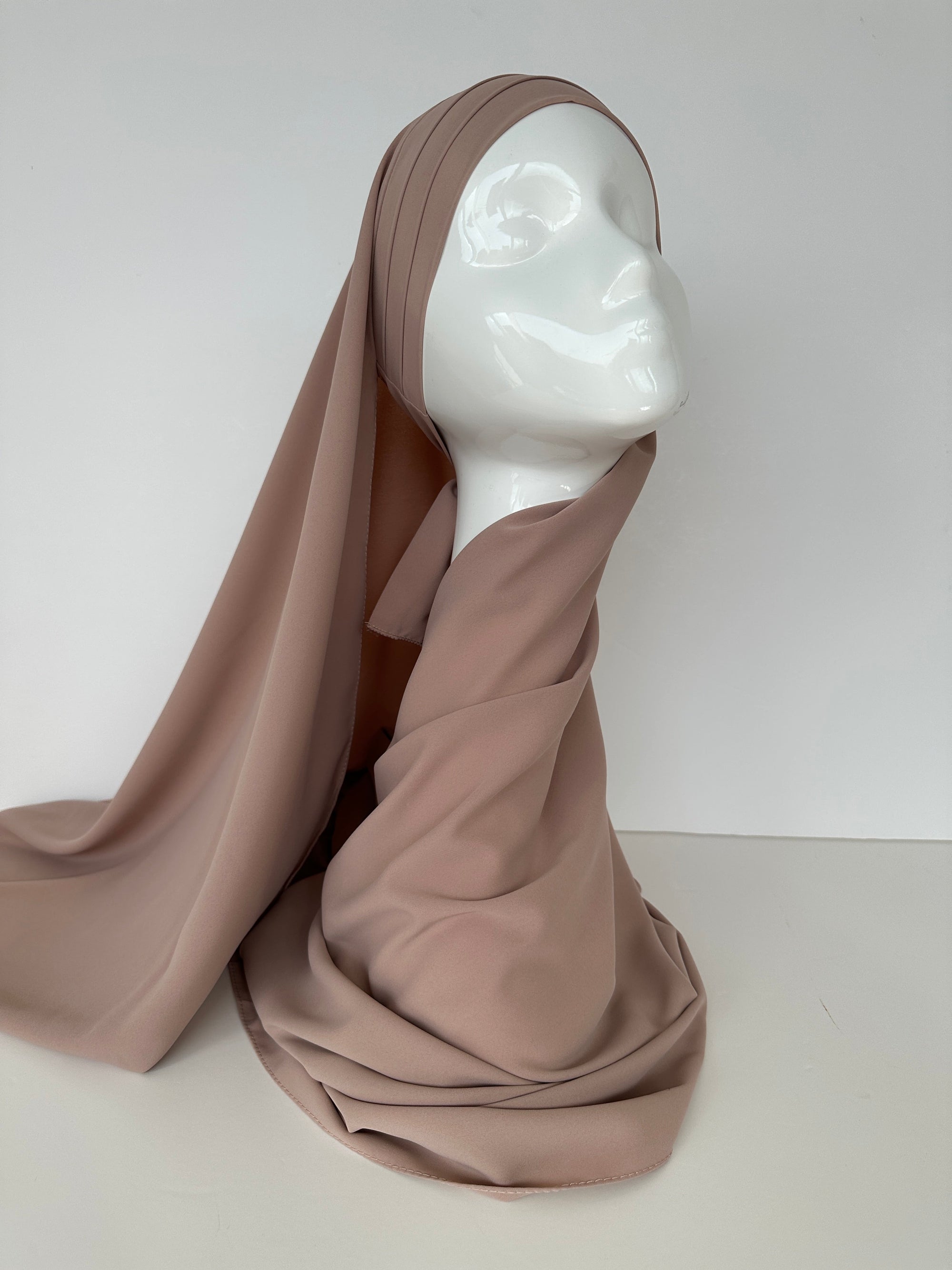 HIJAB À NOUER SOIE DE MÈDINE