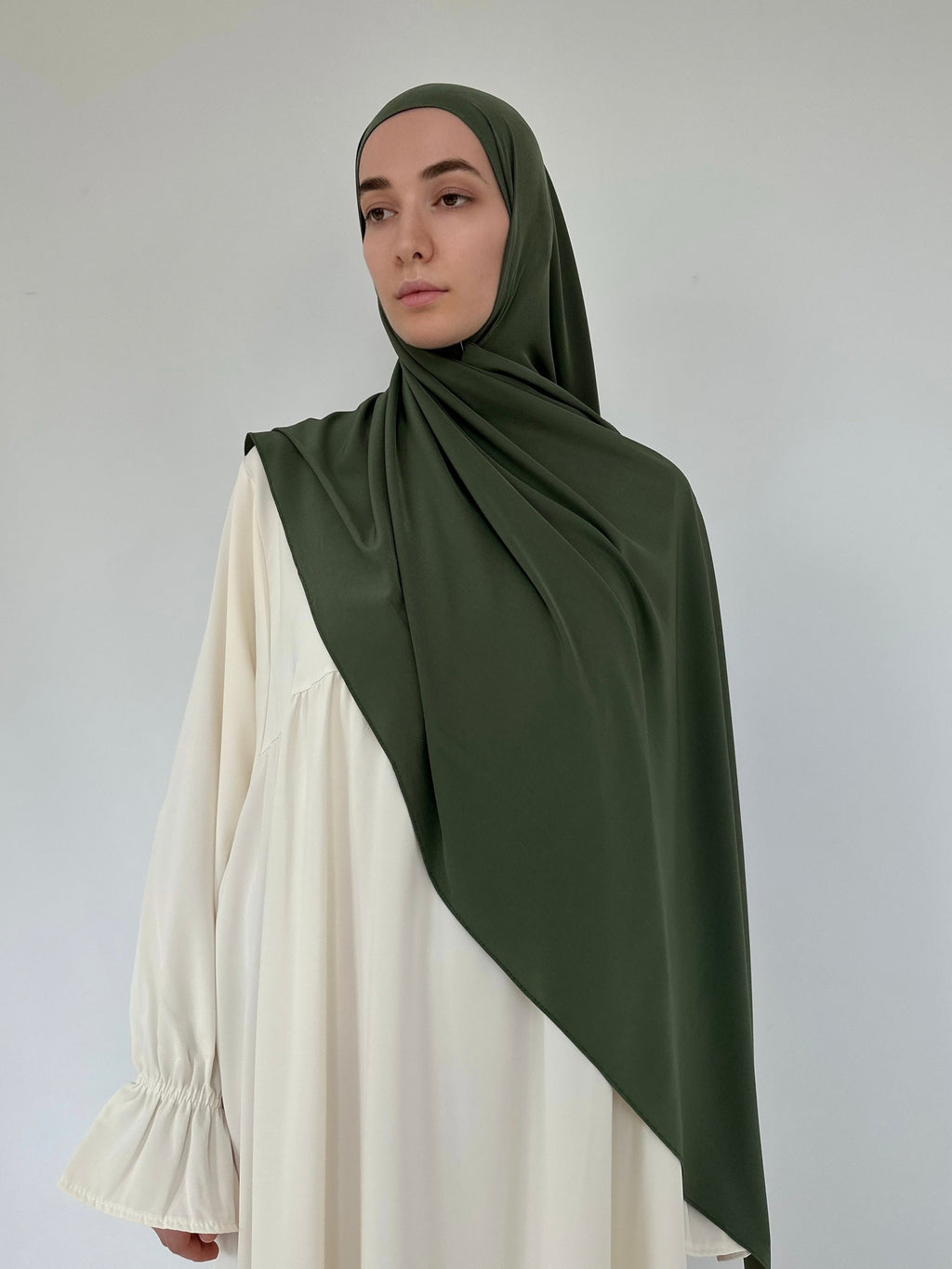 HIJAB JERSEY PLUME