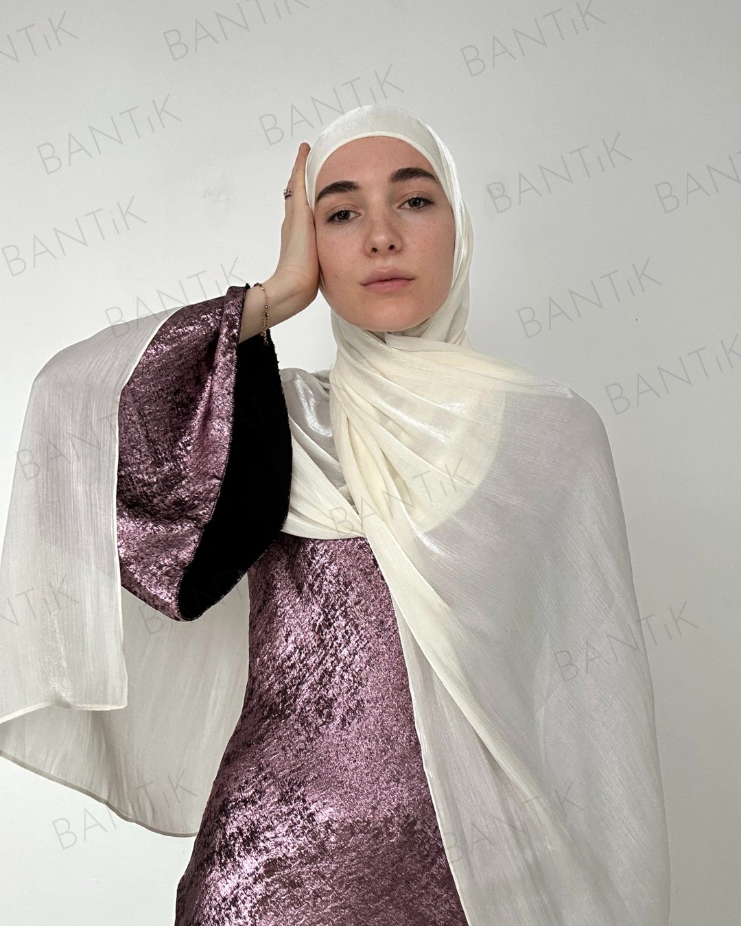HIJAB LUX ORGANZA À ENFILER