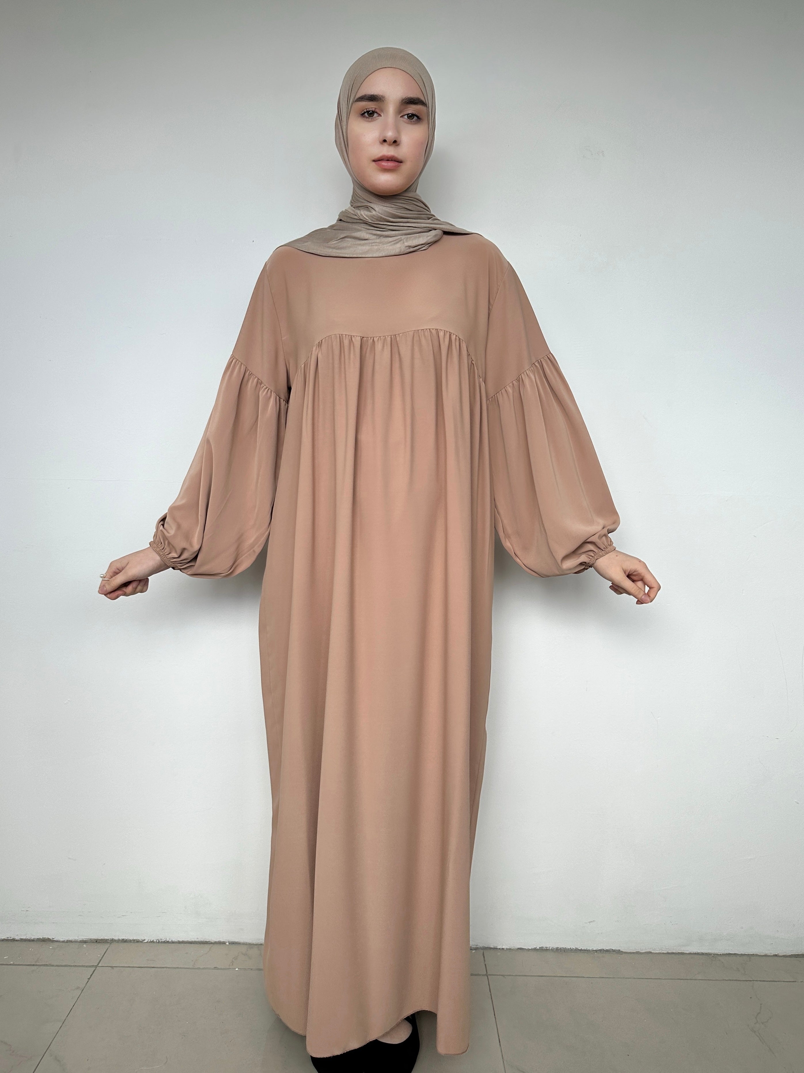 ABAYA AÏDA BEIGE