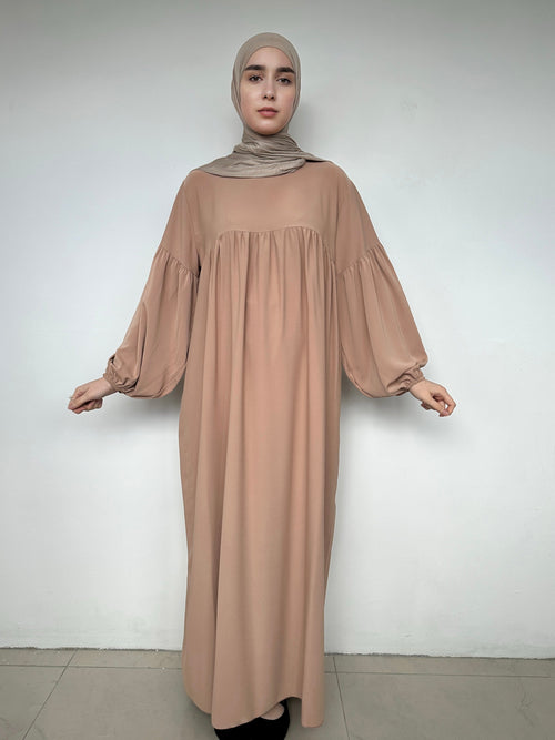 ABAYA AÏDA BEIGE