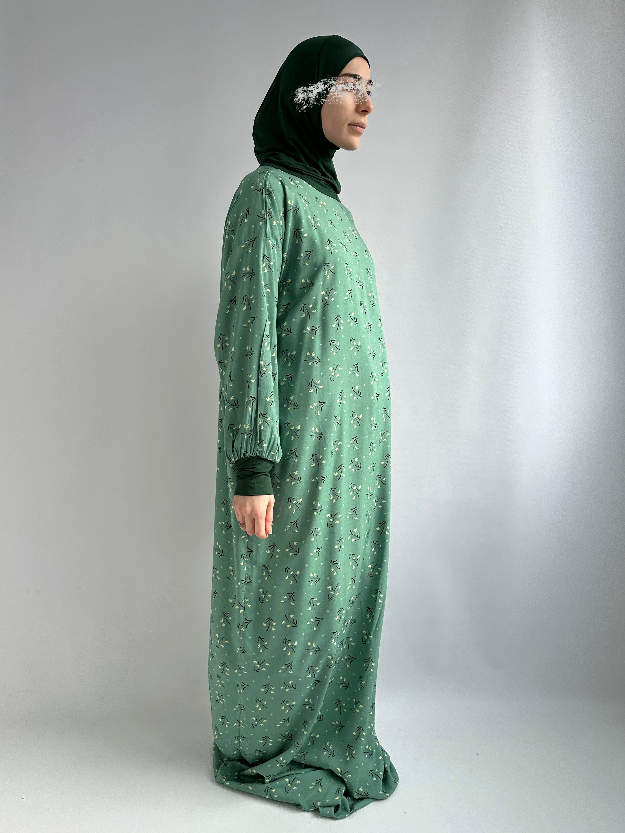 ROBE DE PRIÈRE AVEC CAGOULE