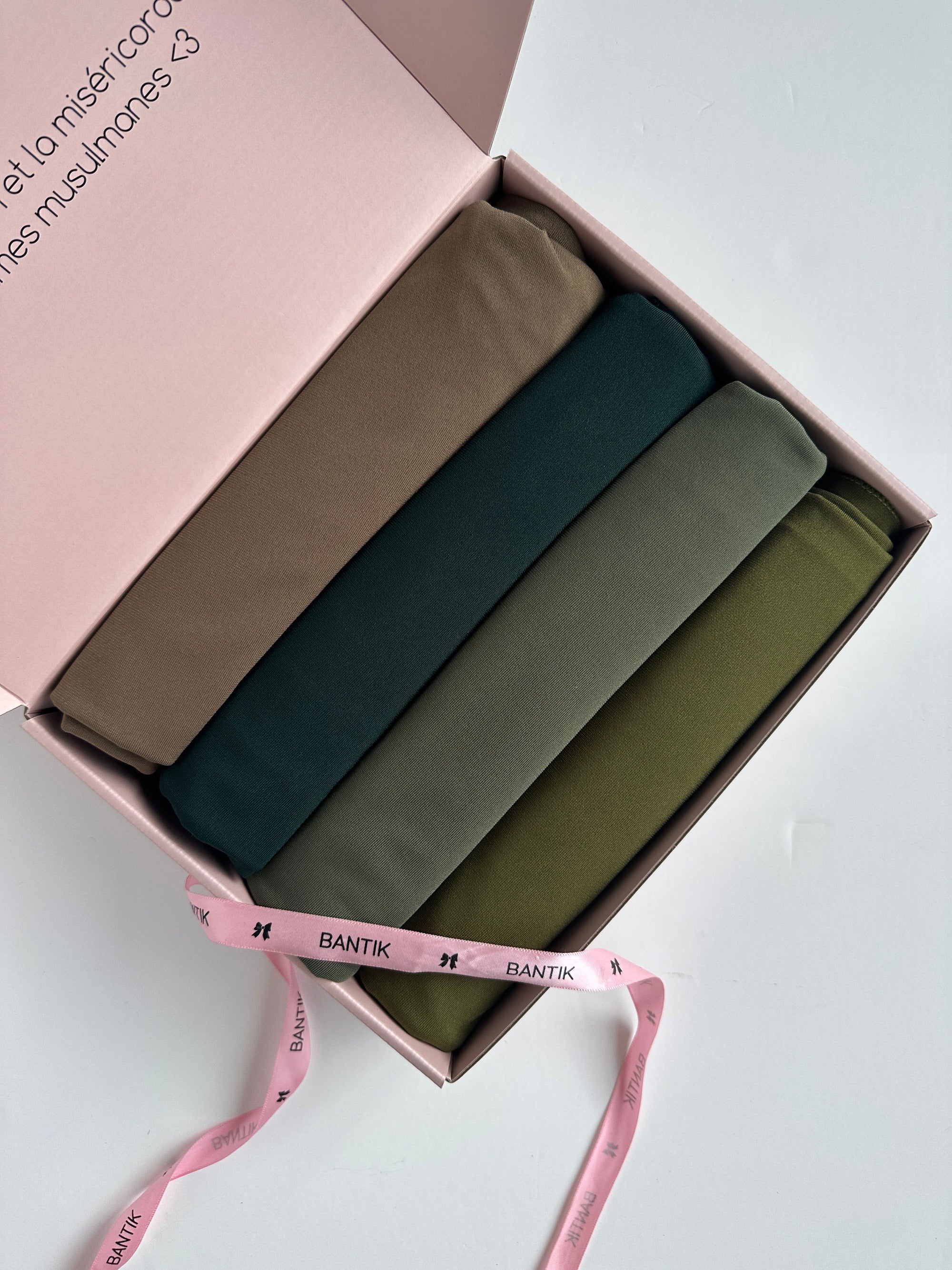 BOX 4 HIJABS JERSEY PREMIUM XL À NOUER