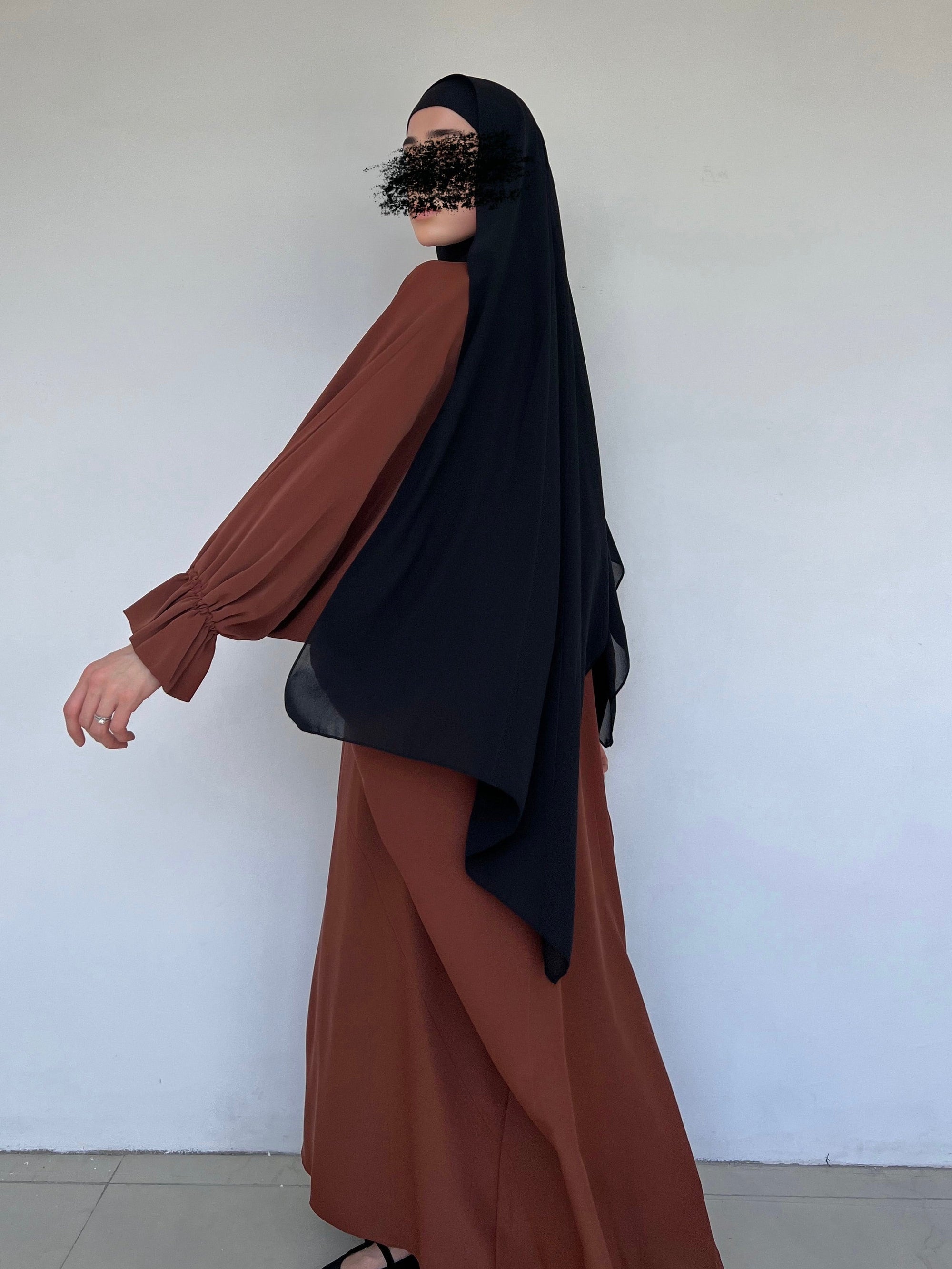 ABAYA TULIPE CARAMEL