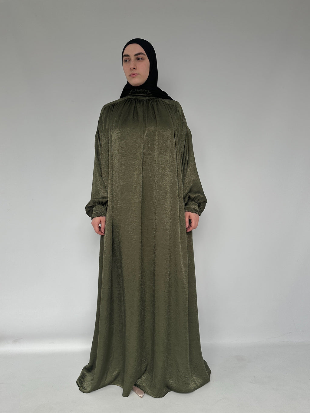 ABAYA SELENE KAKI