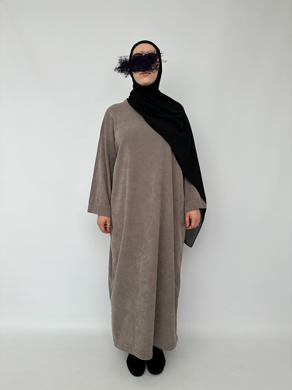 ROBE VELORA TAUPE