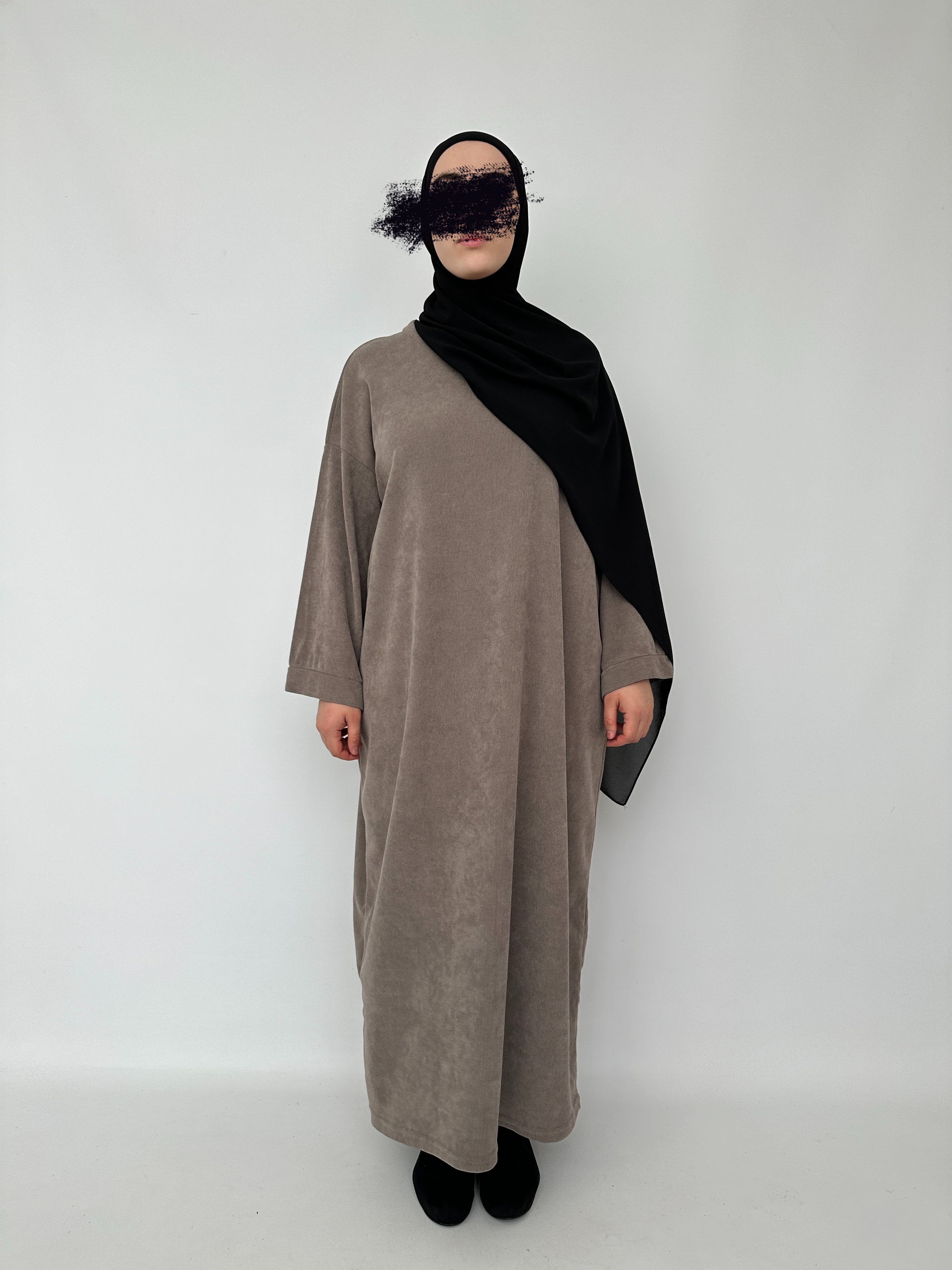 ROBE VELORA TAUPE