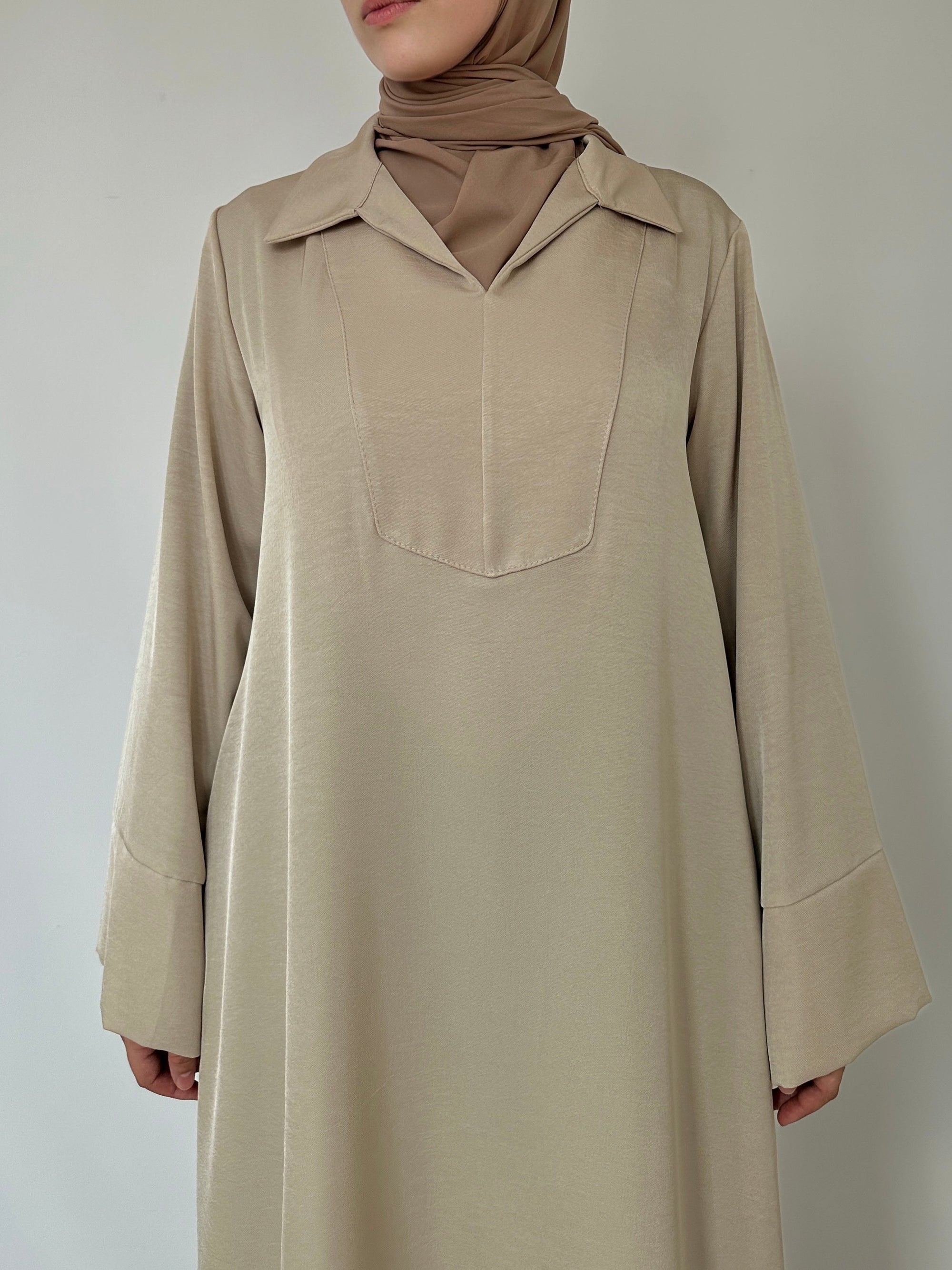 ABAYA AURA BEIGE