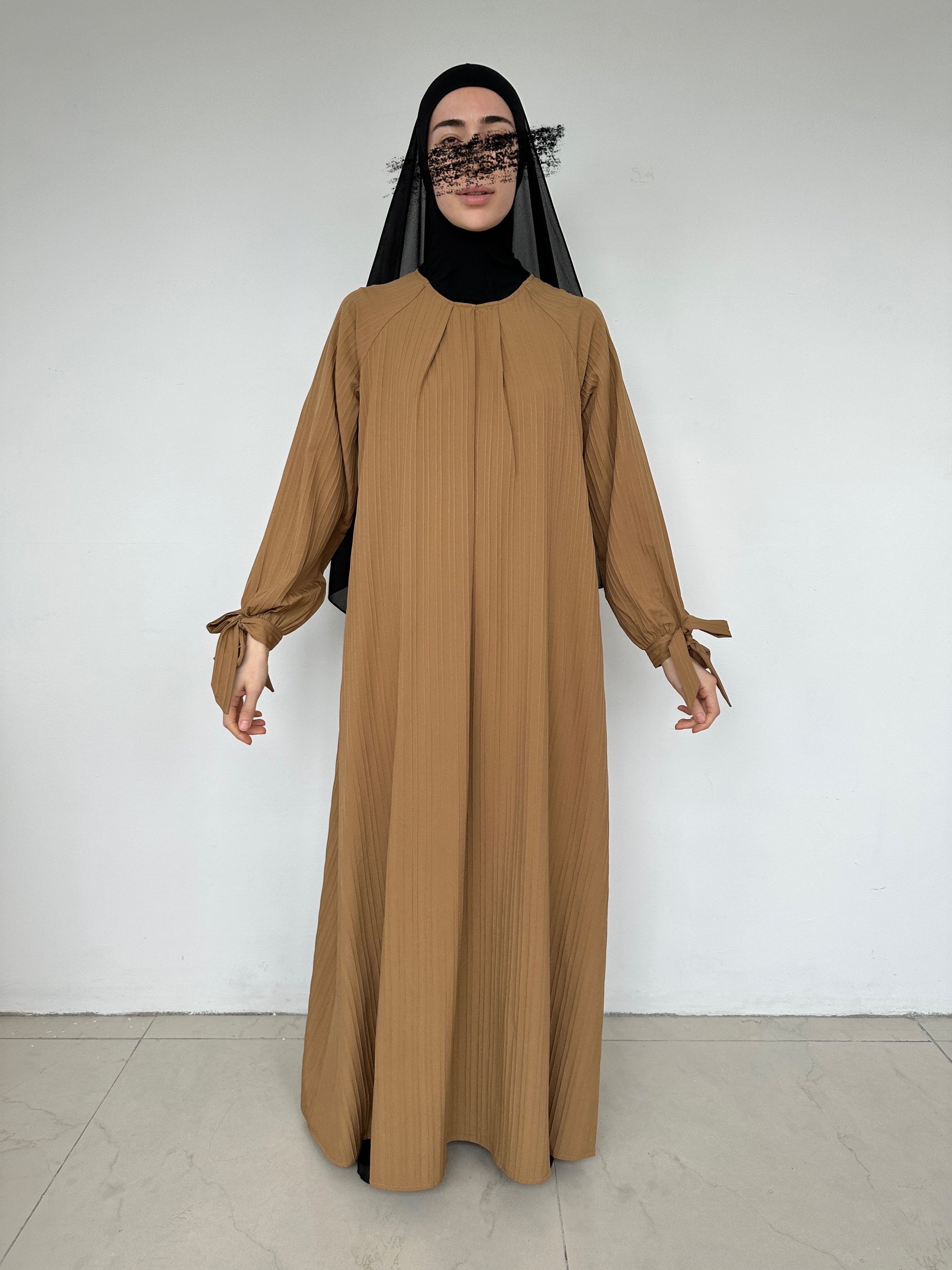 ROBE LONGUE ESSMA CARAMEL