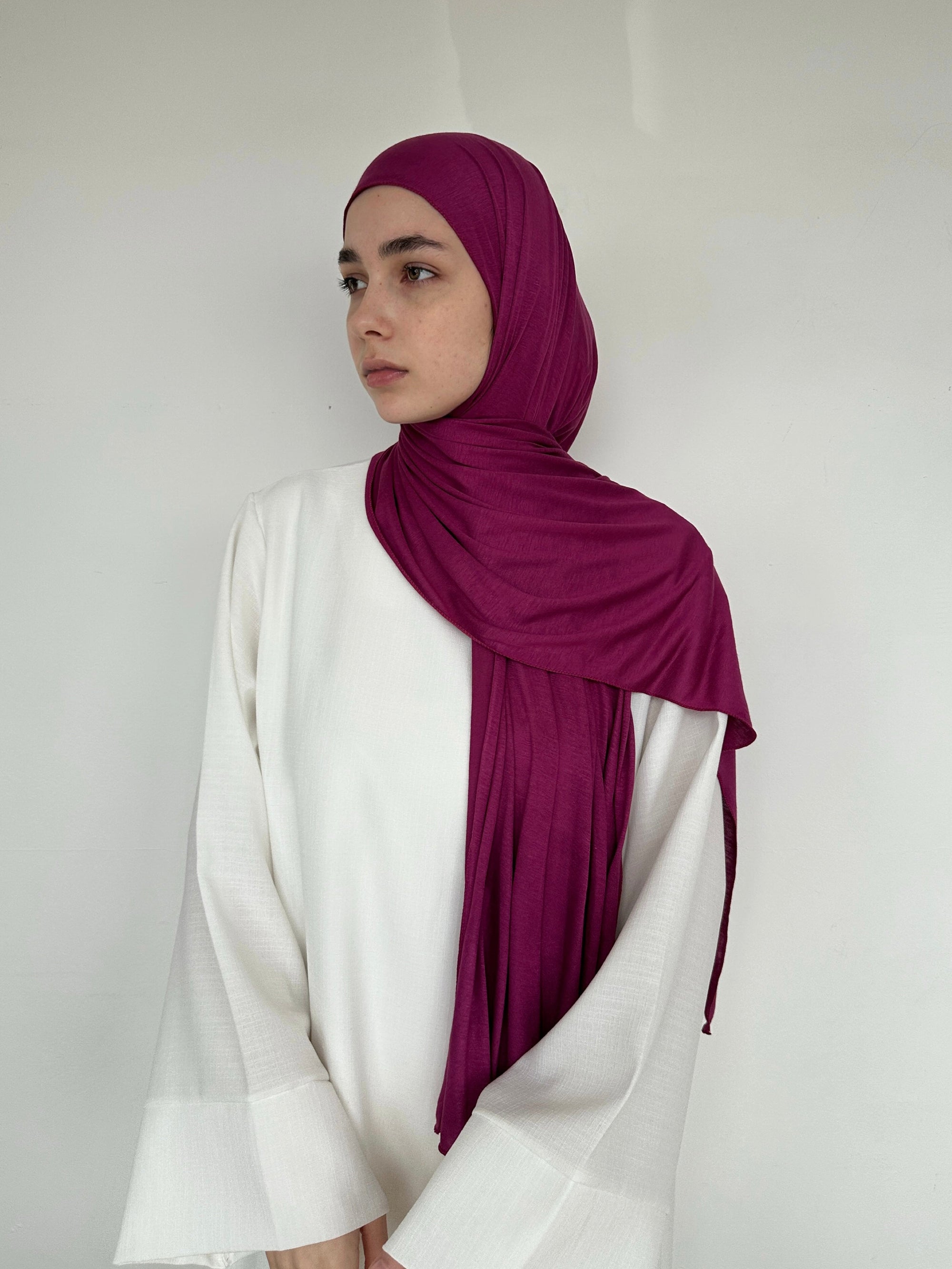 HIJAB JERSEY FUCHSIA
