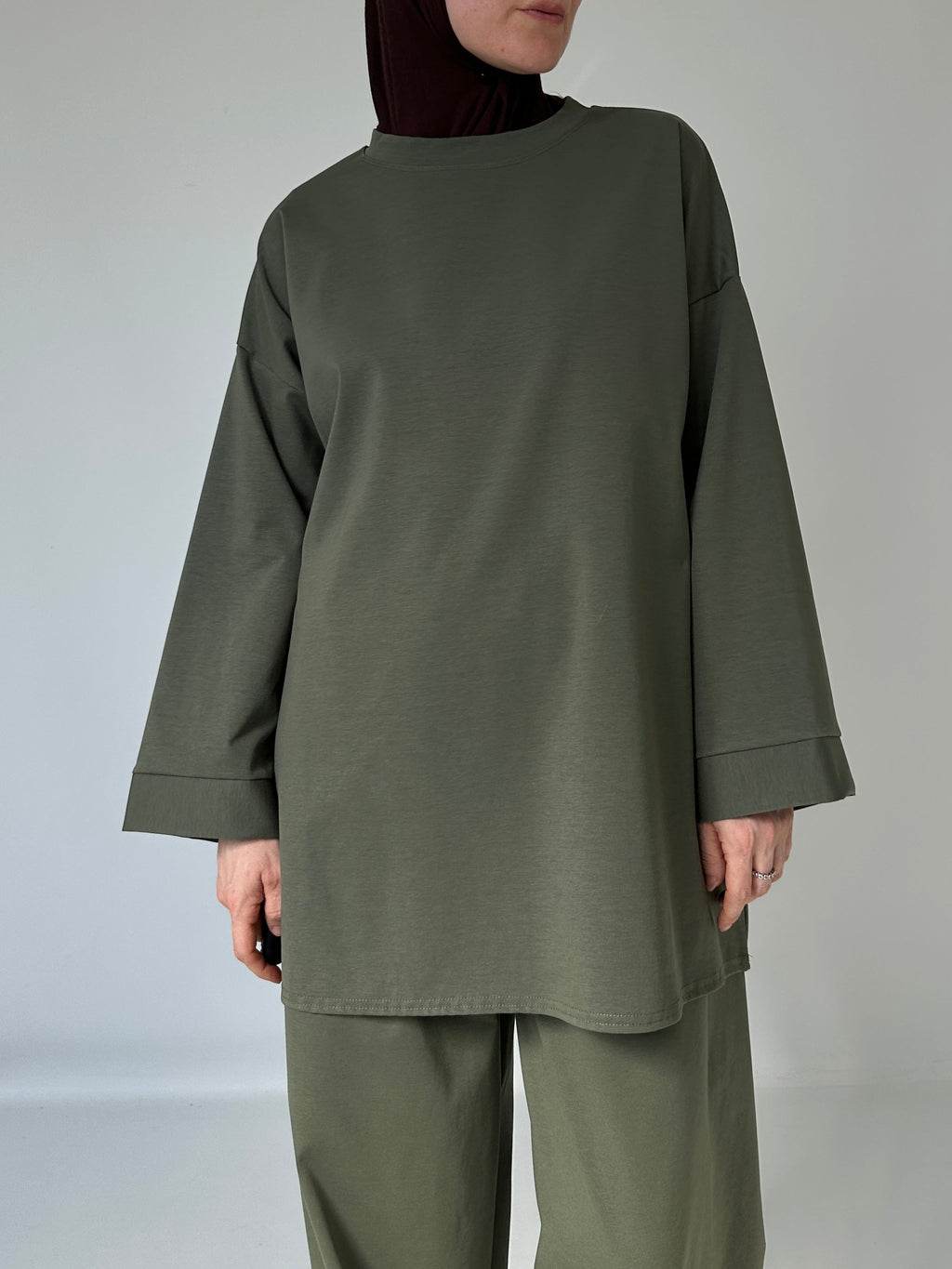 T-SHIRT OVERSIZE KAKI