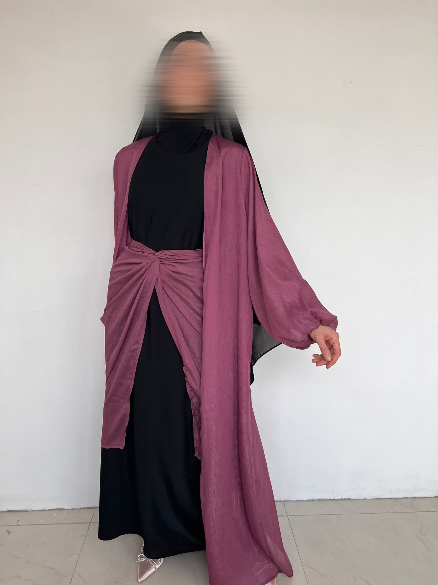KIMONO DEUX PIÈCES FRAMBOISE