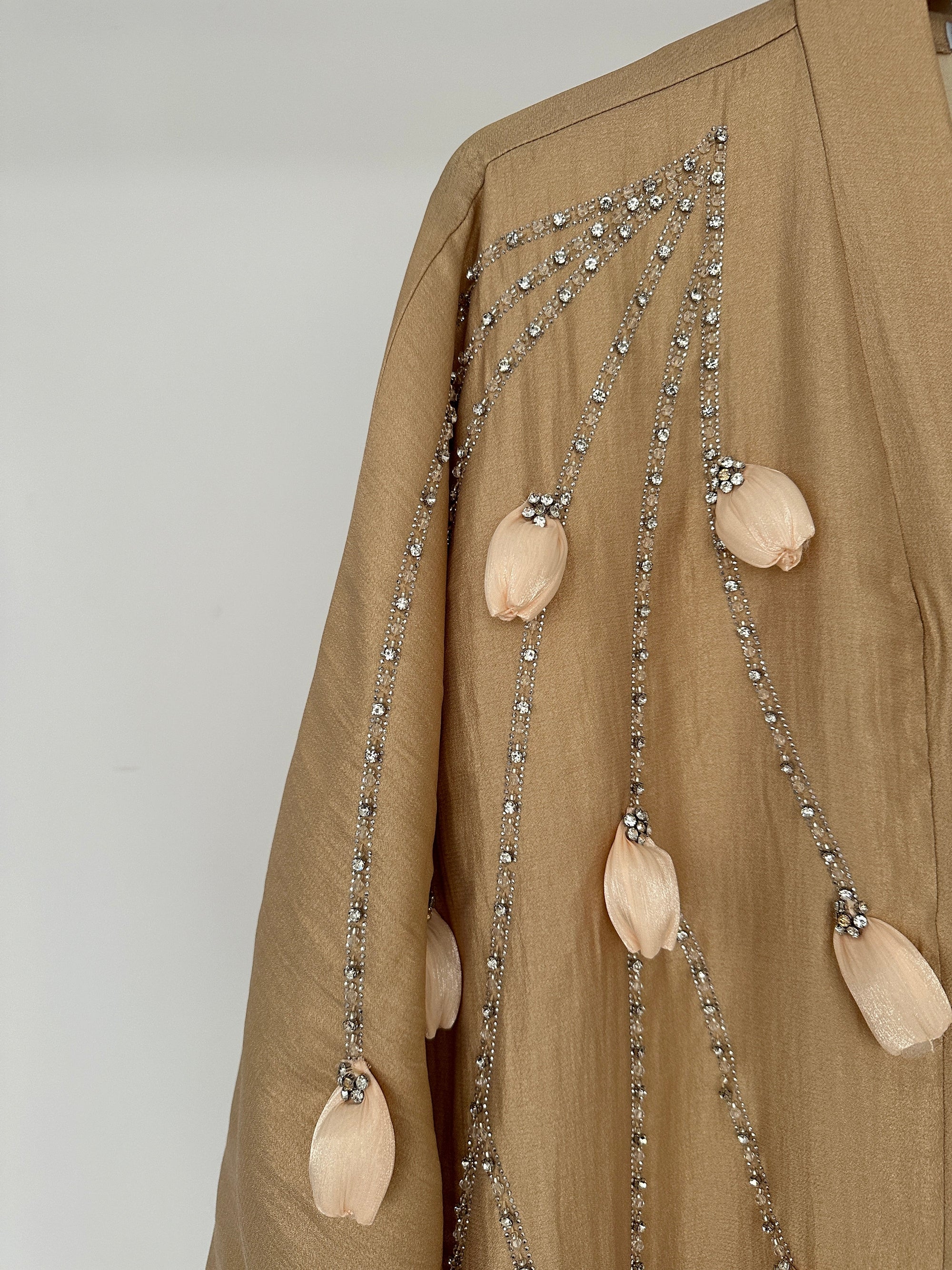 KIMONO STRASS CAMEL